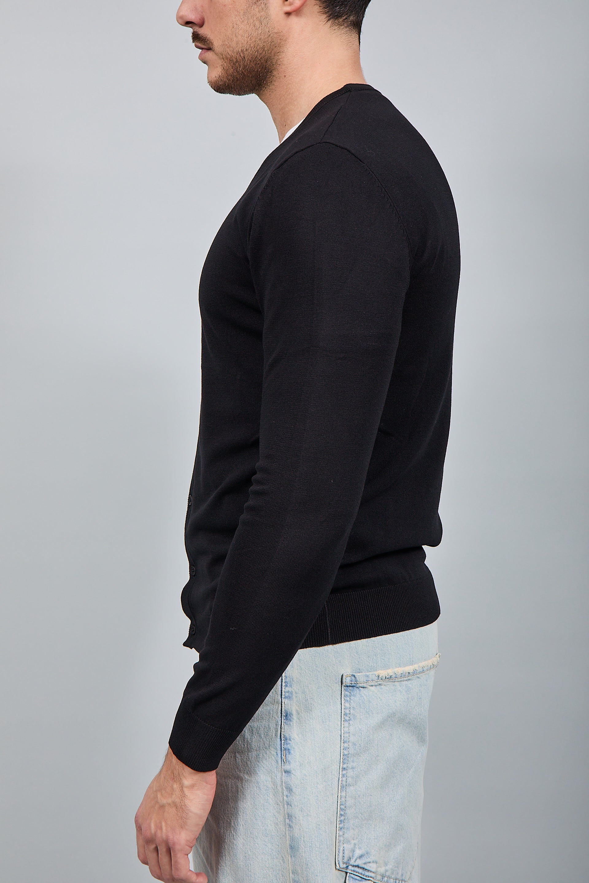 Cardigan Gianni Lupo 513 Nero