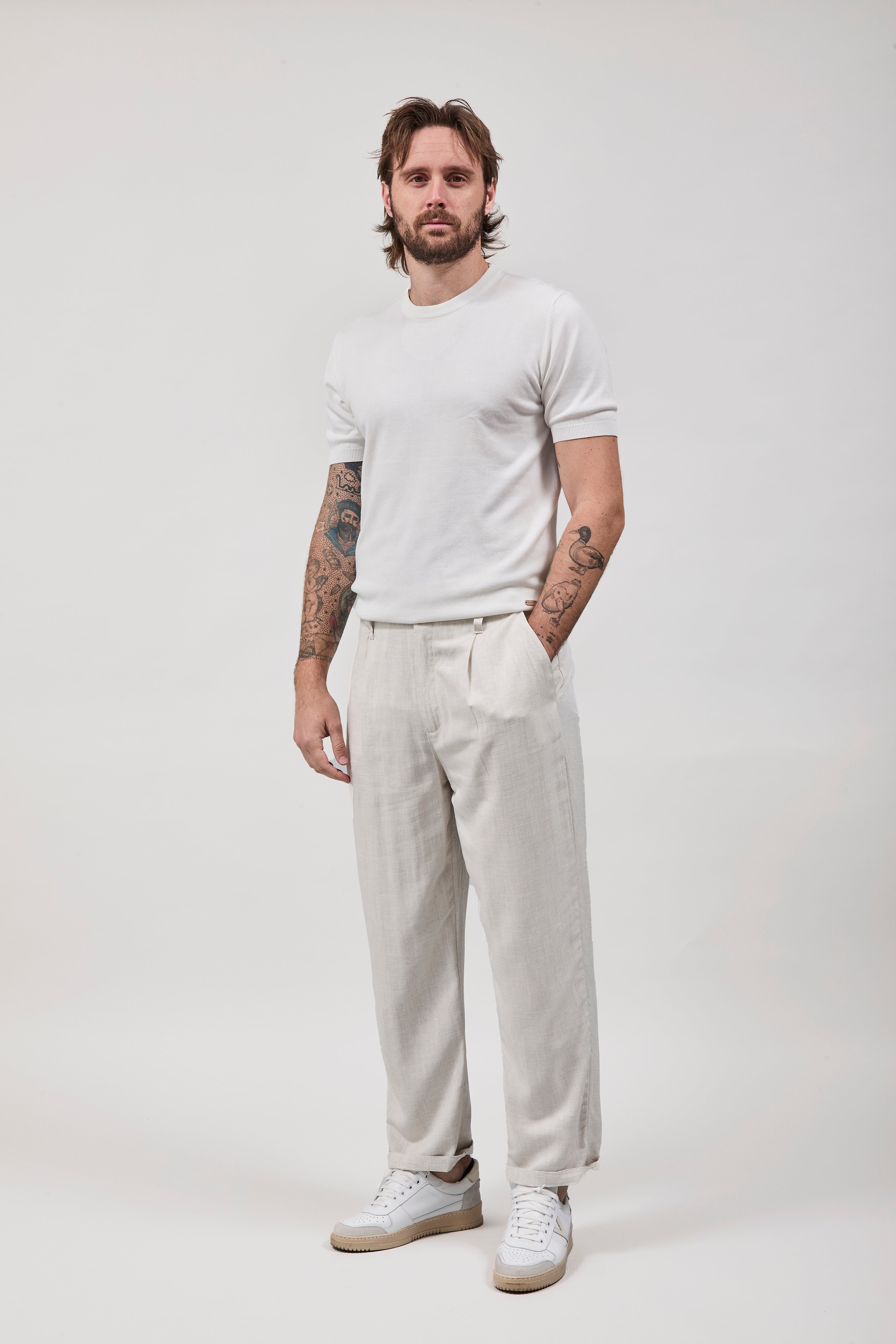 Pantalone Block Eleven Japan Sabbia