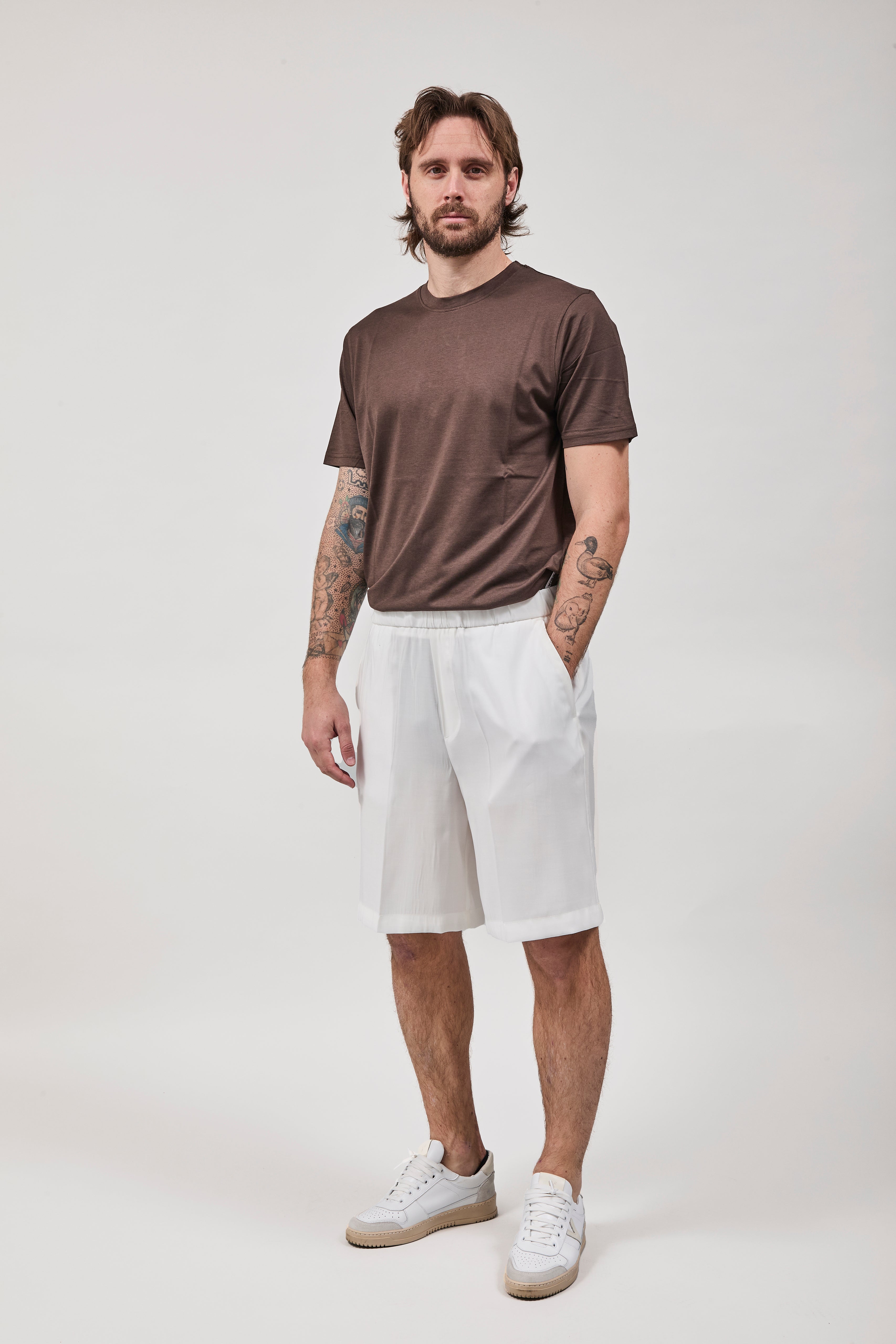 Bermuda Over-d bianco S53