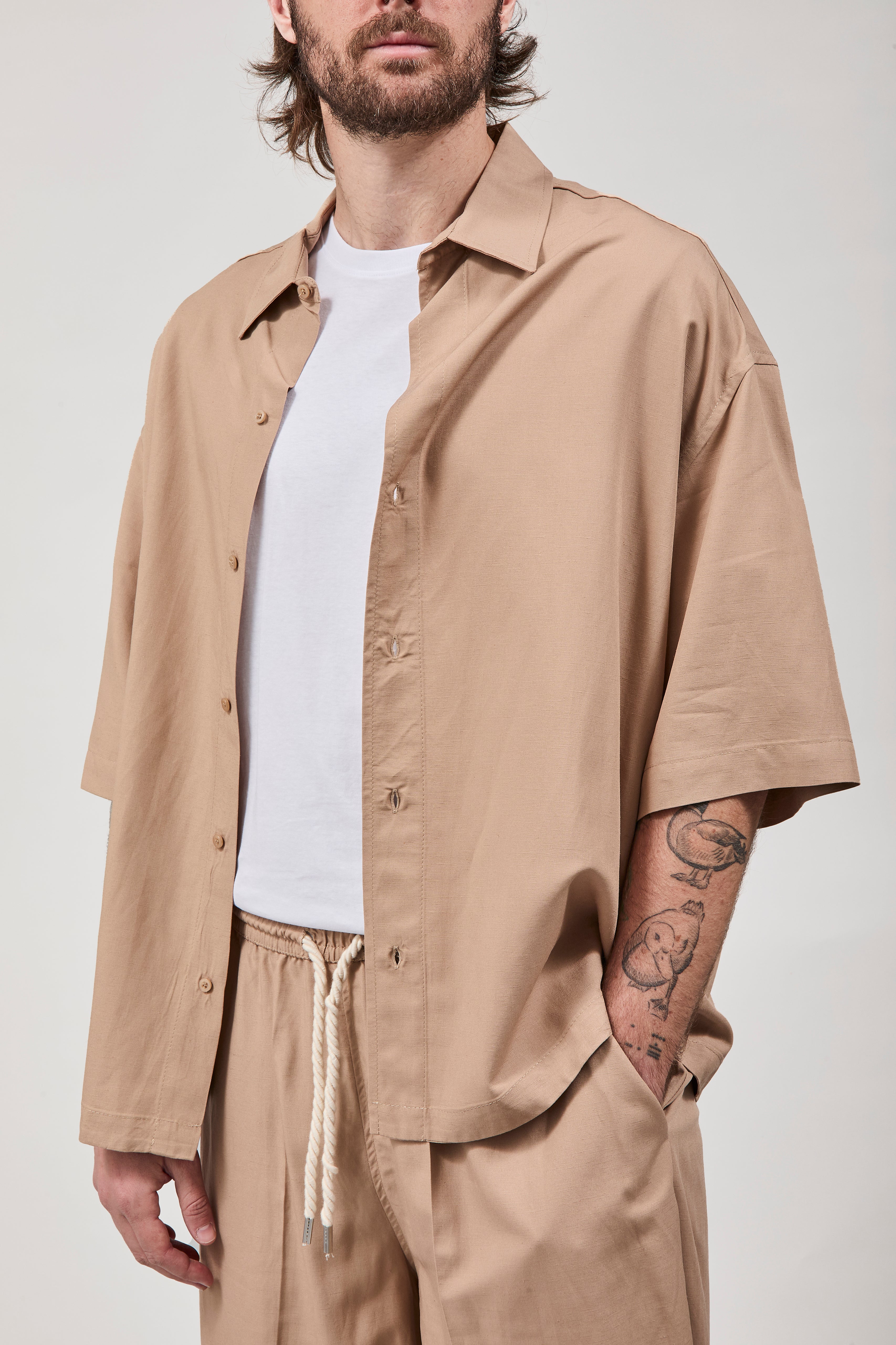 Camicia Berna Beige 225