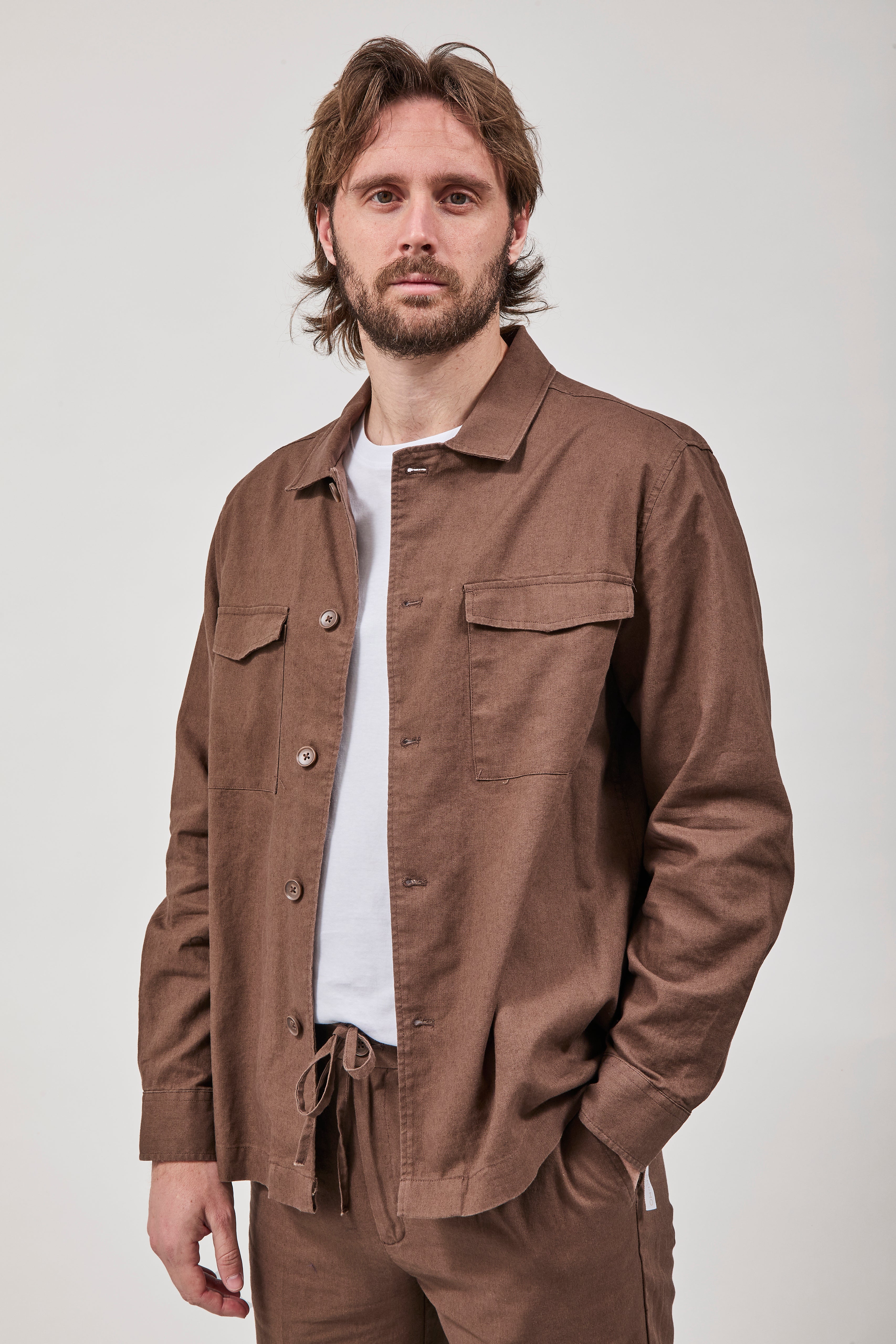 Overshirt Hamaki-ho Caffè 1840