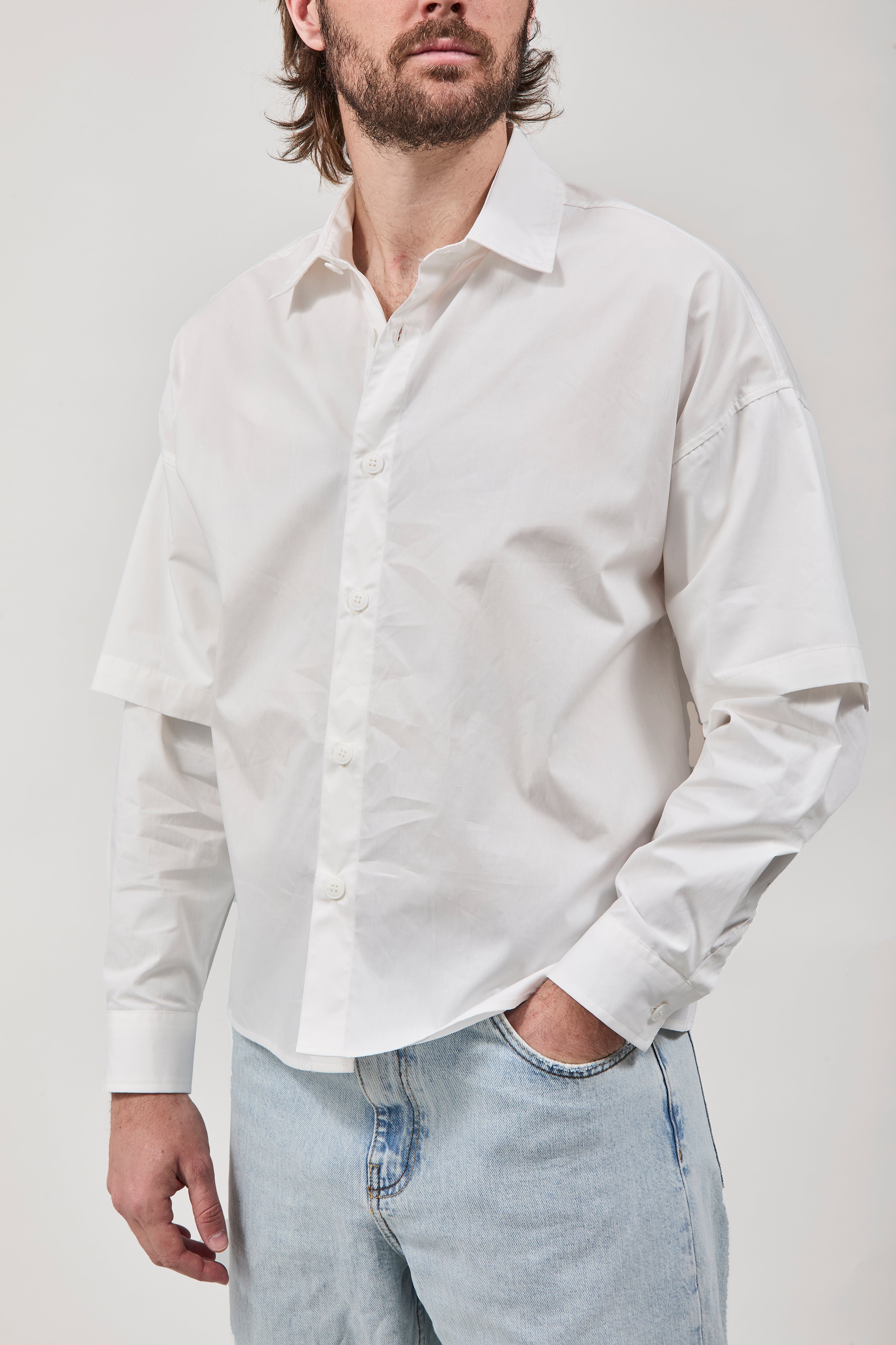 Camicia Imperial Doppia manica Bianca