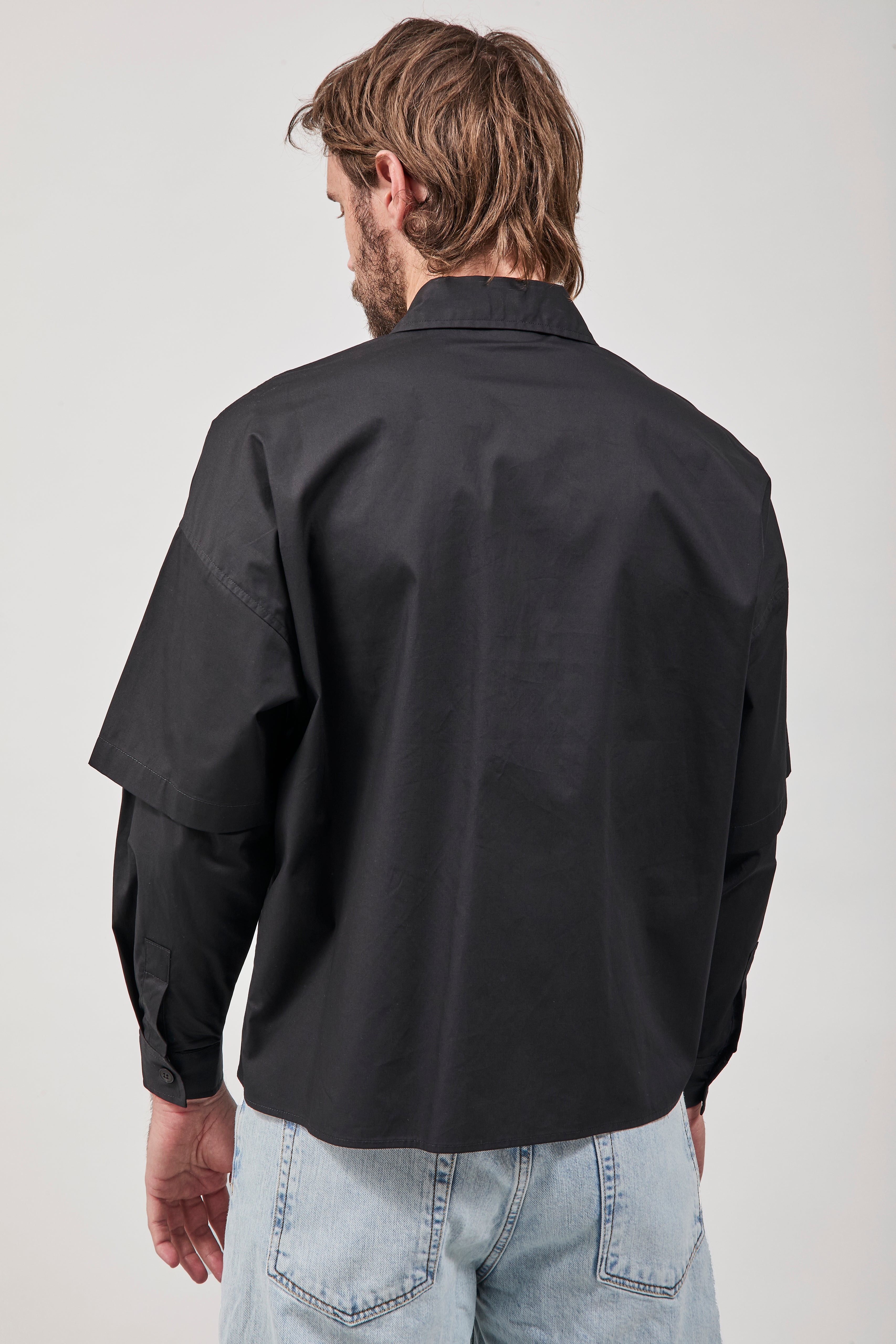 Camicia Imperial Doppia manica Nera