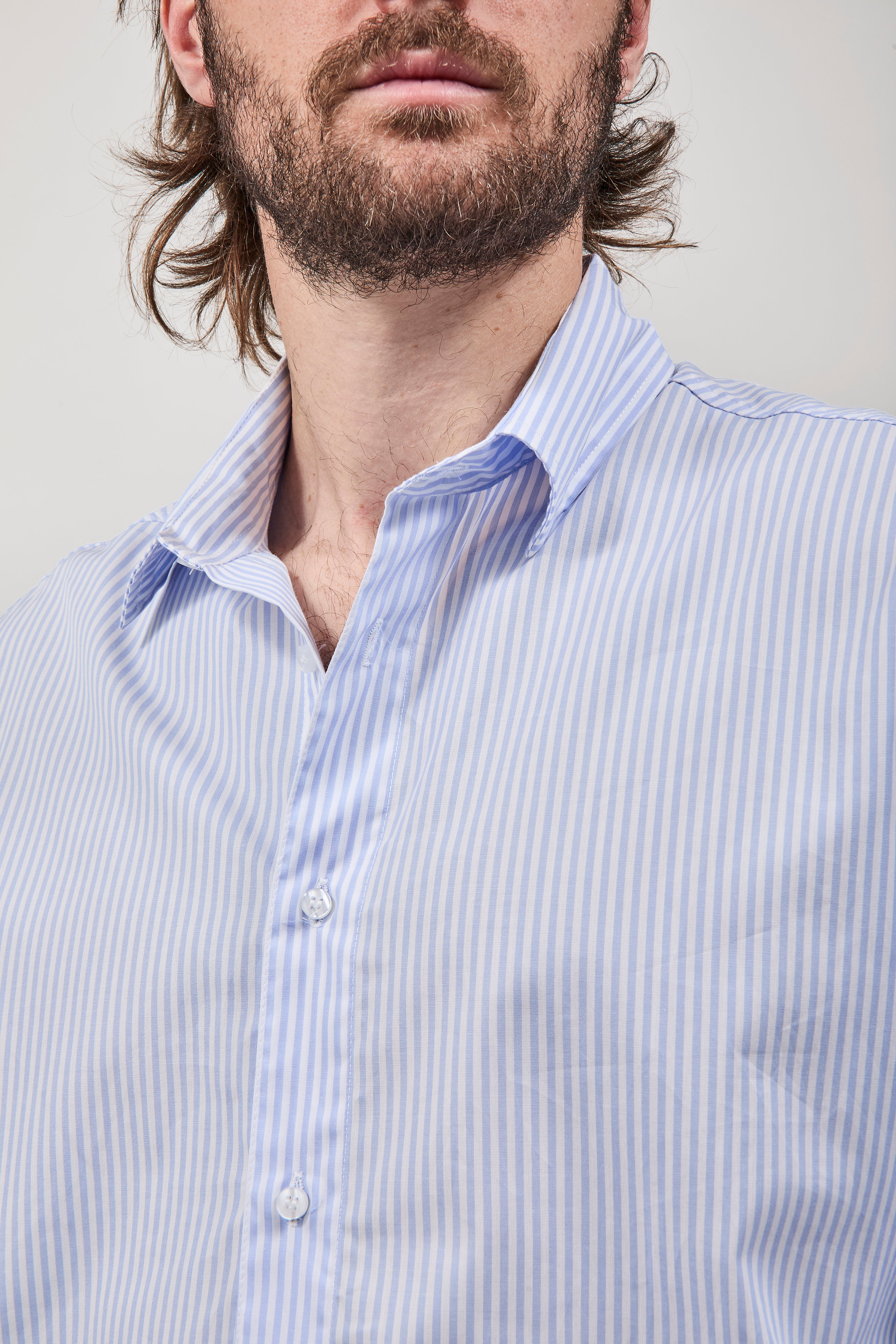 Camicia Imperial Doppia manica Azzurra 469
