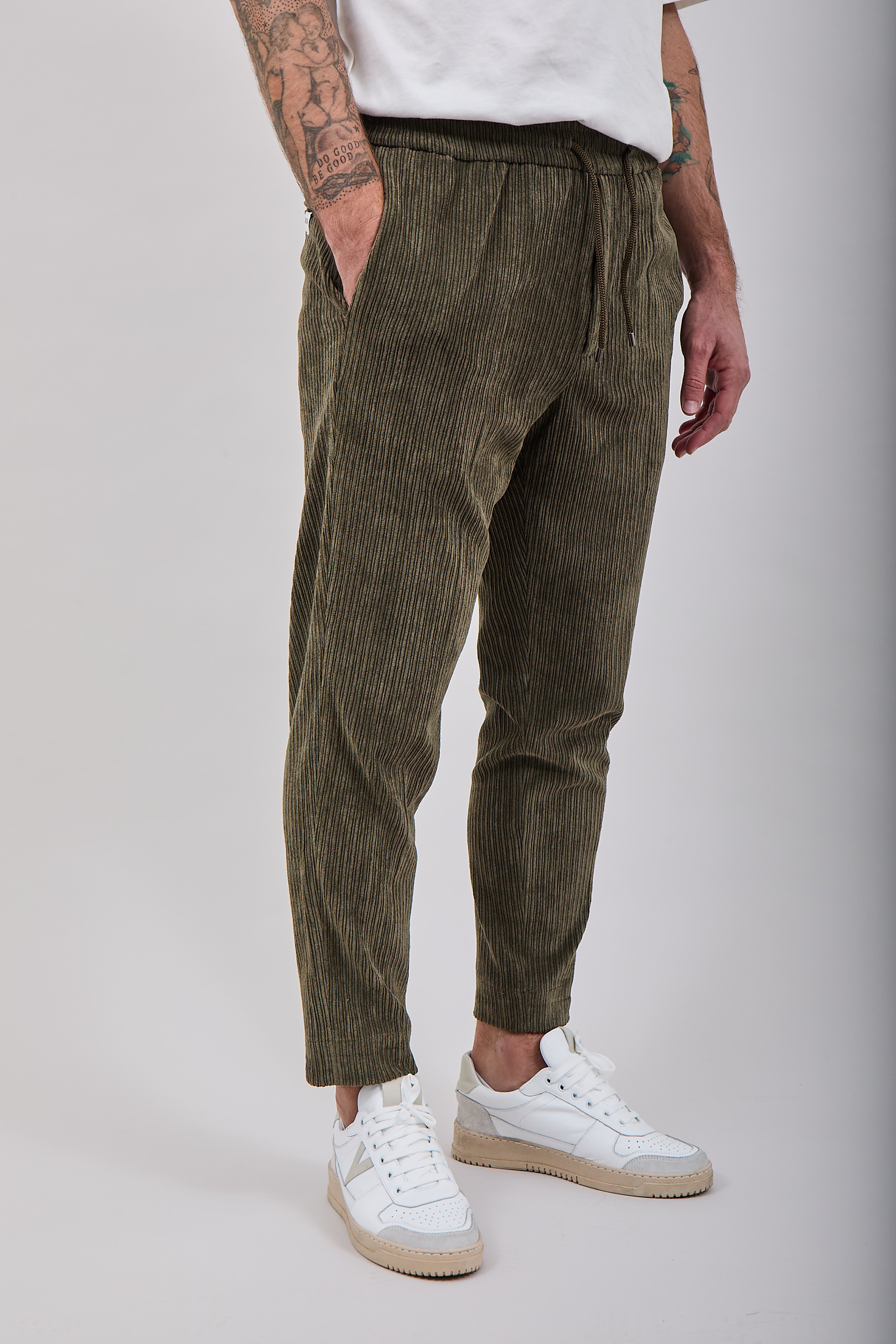 Pantalaccio Berna 387 Velluto Verde