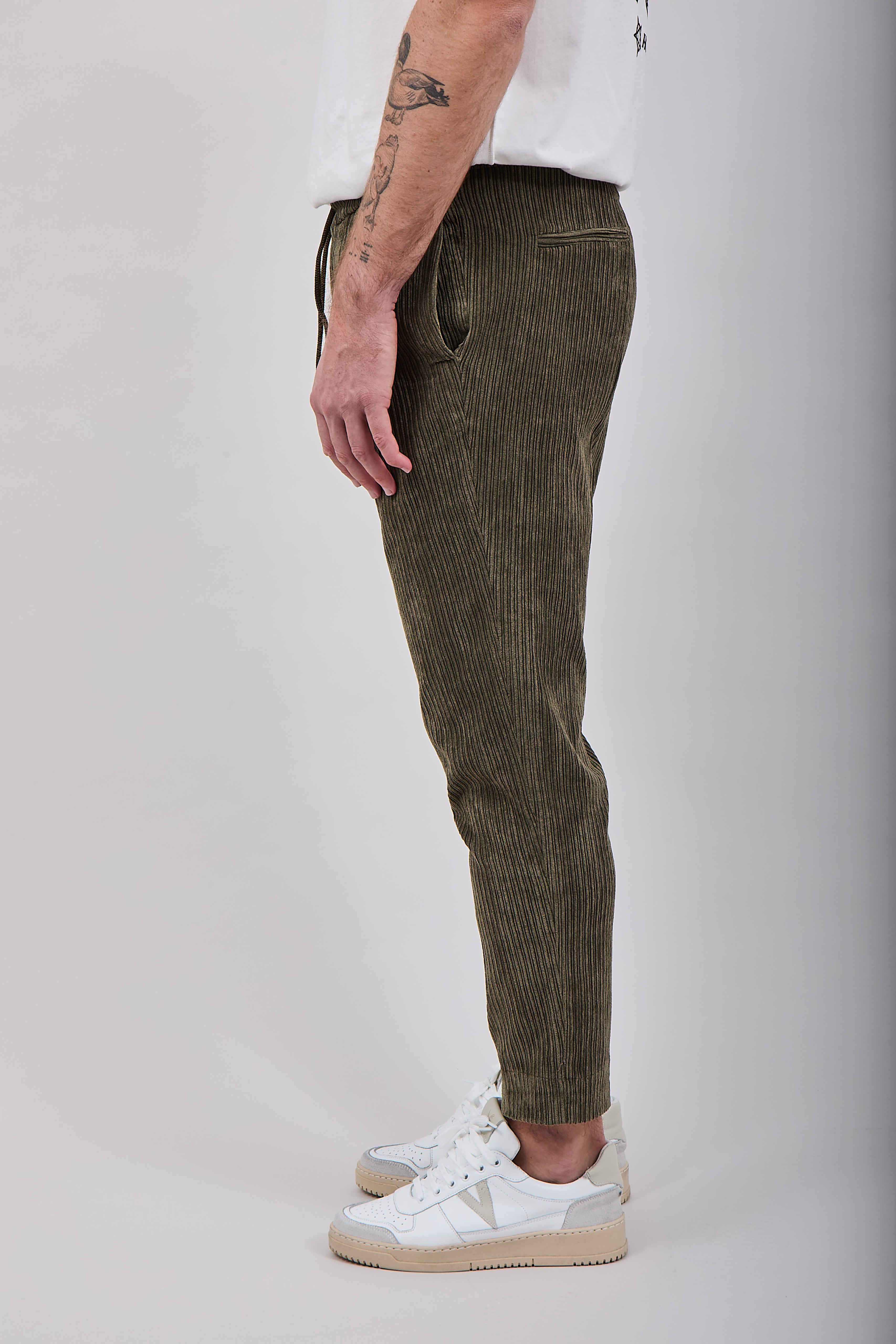 Pantalaccio Berna 387 Velluto Verde