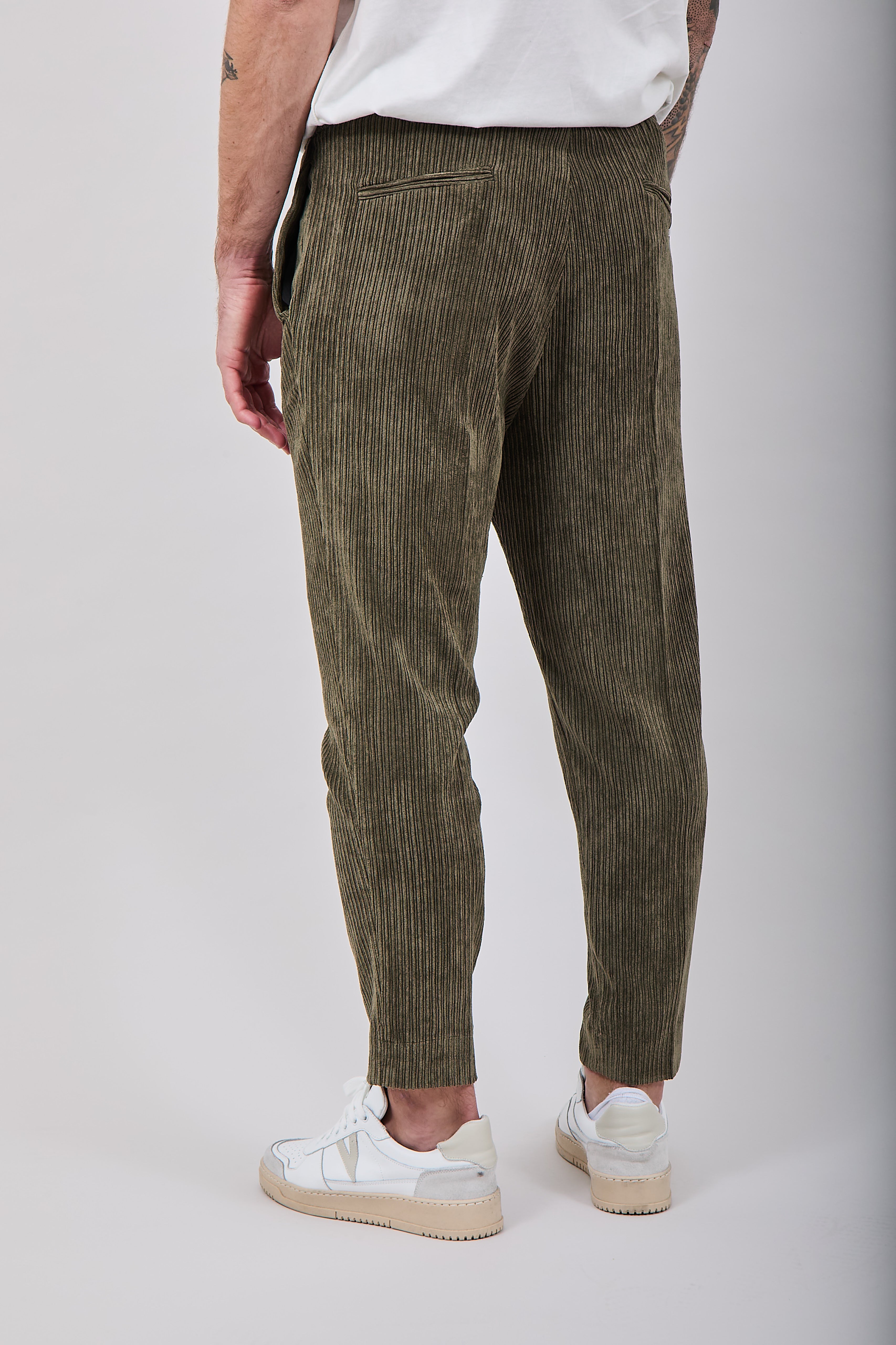 Pantalaccio Berna 387 Velluto Verde