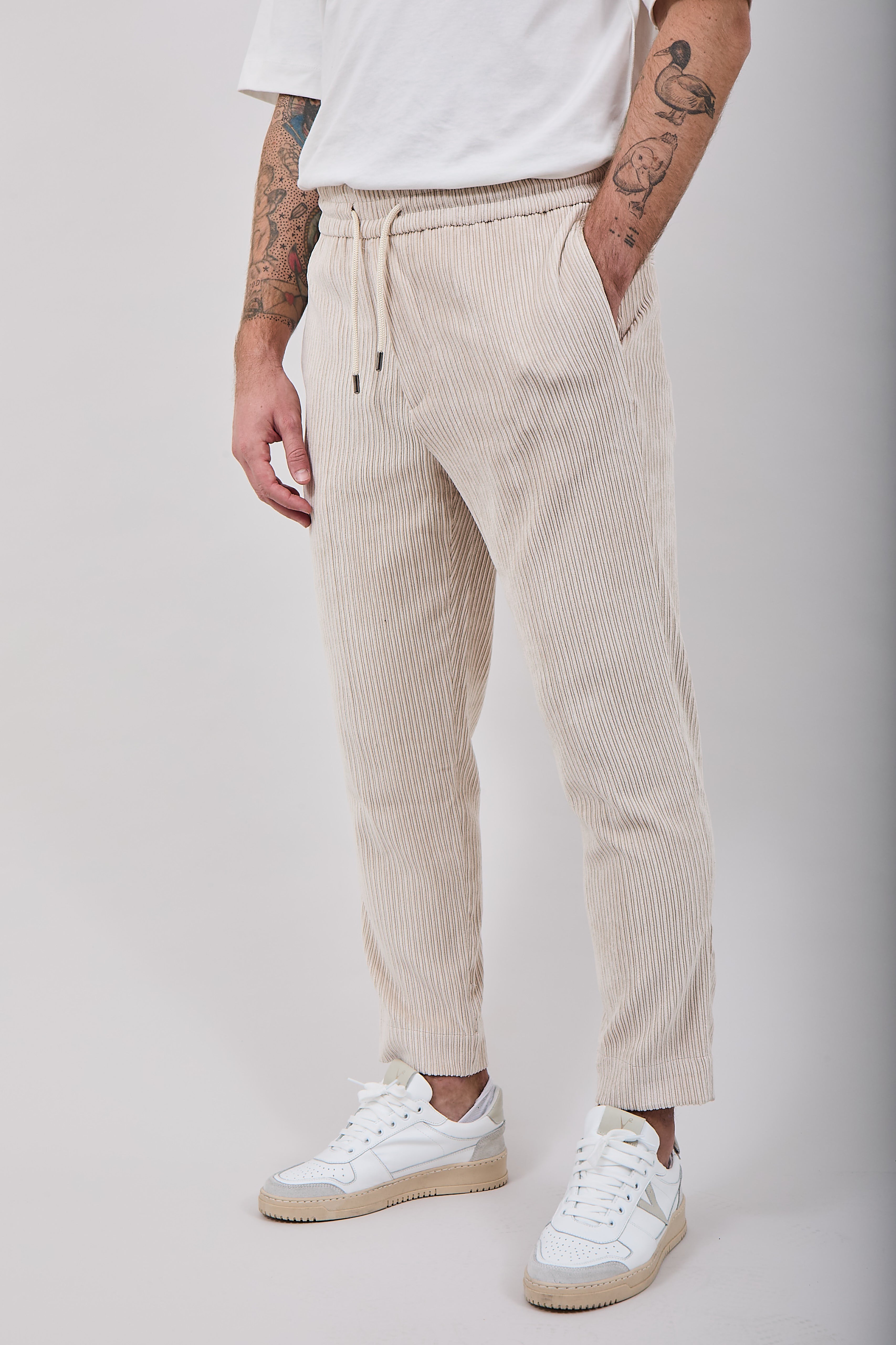 Pantalaccio Berna 387 Velluto Panna