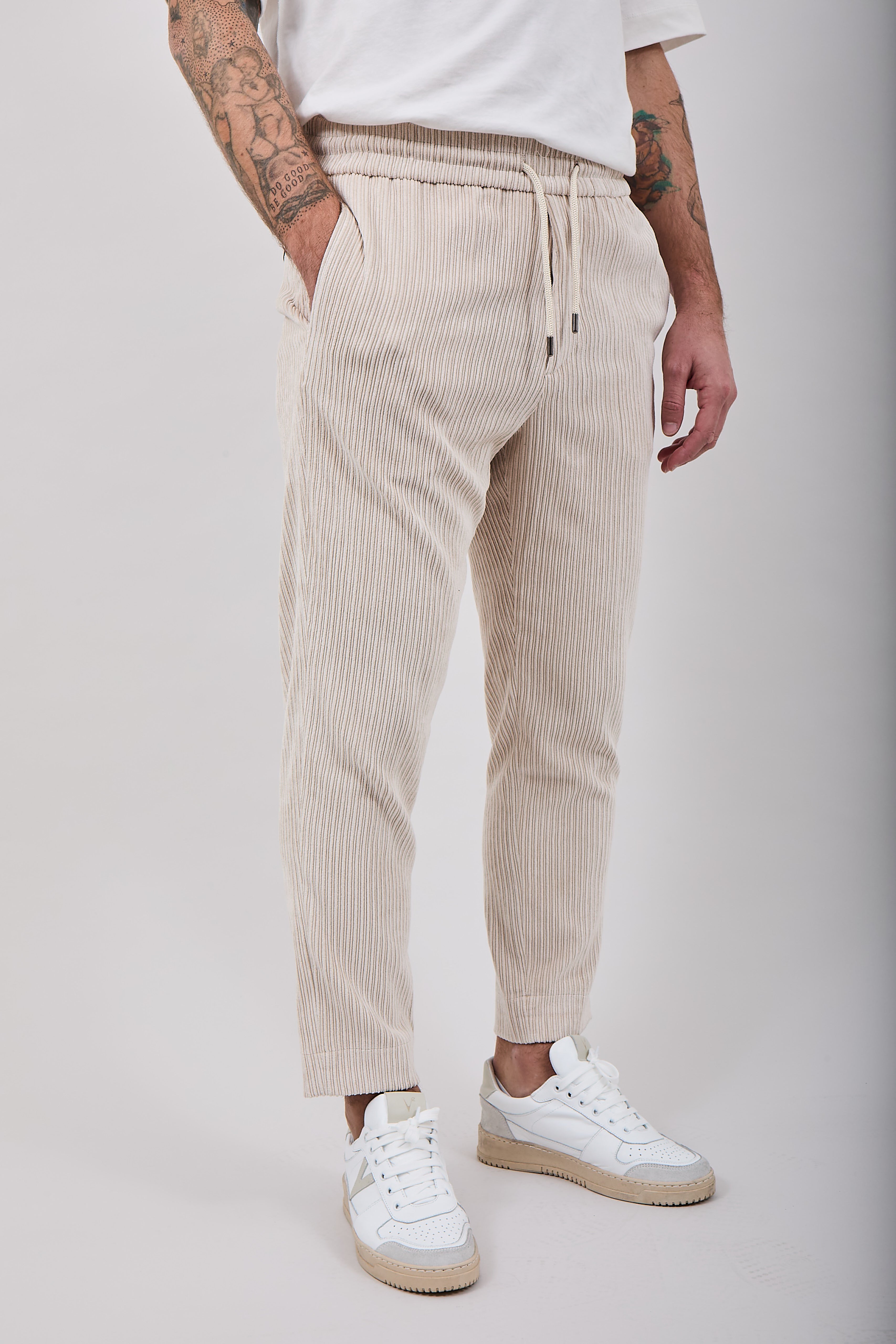 Pantalaccio Berna 387 Velluto Panna