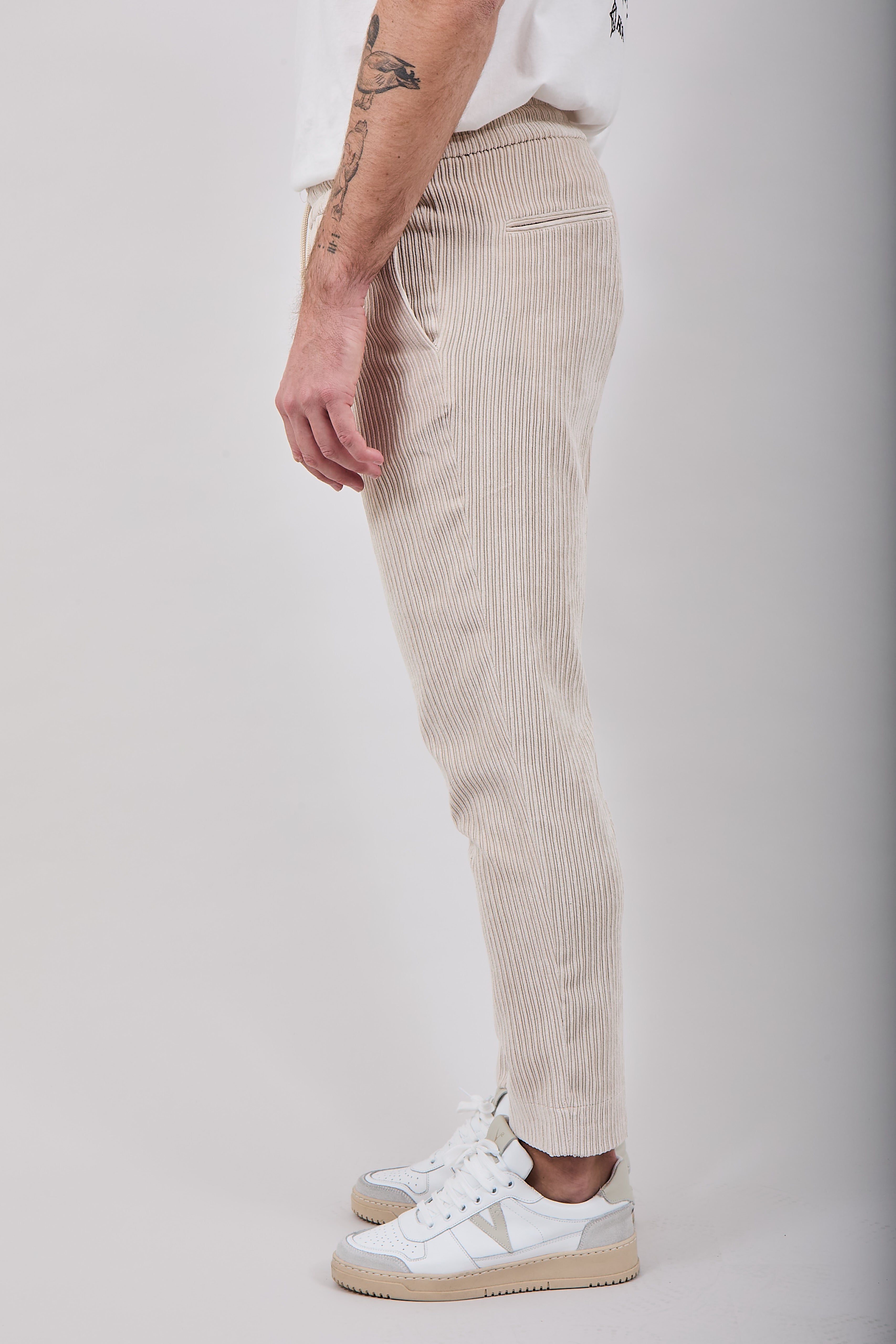 Pantalaccio Berna 387 Velluto Panna