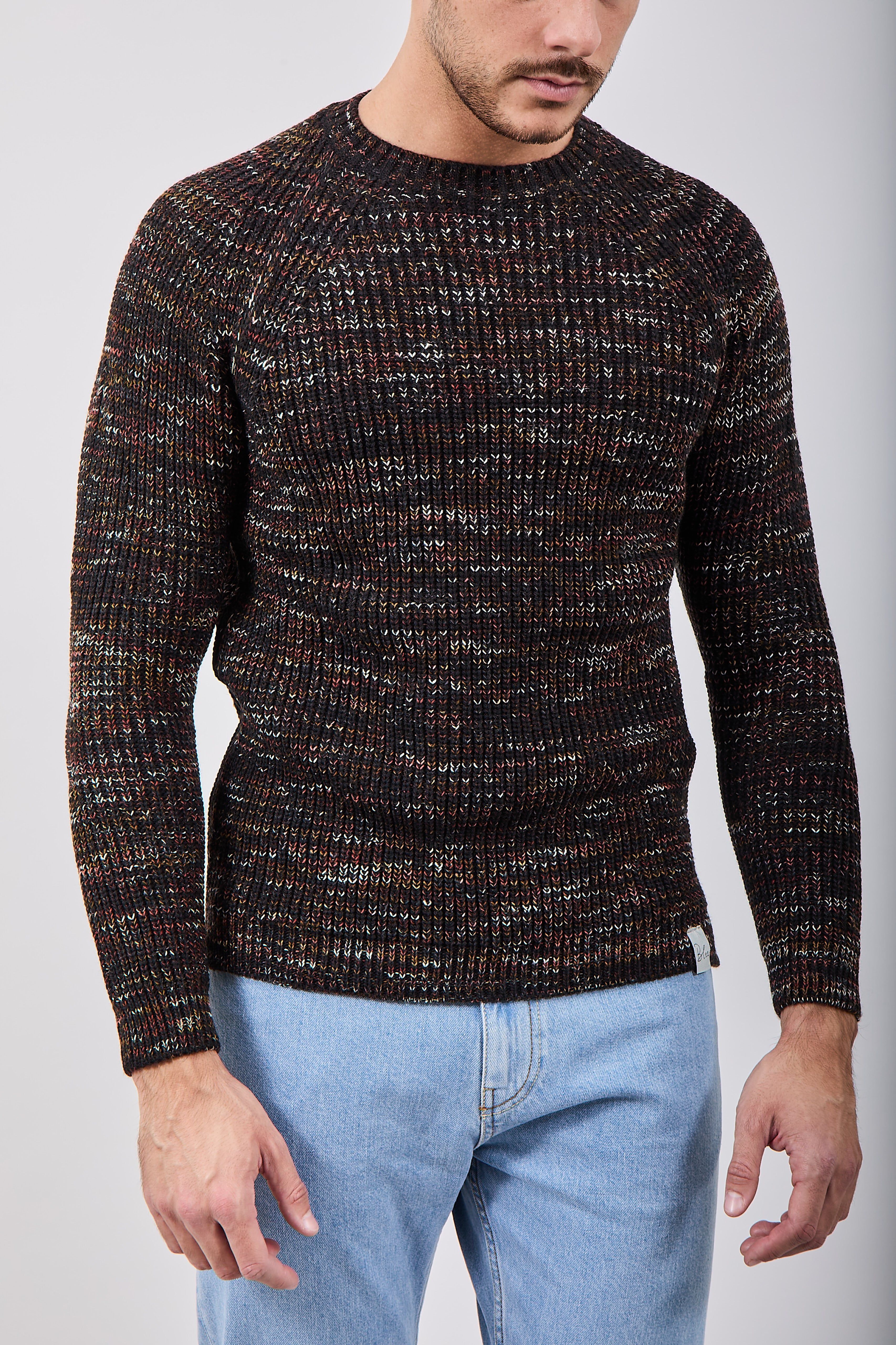 Maglione Block Eleven Malè Nero