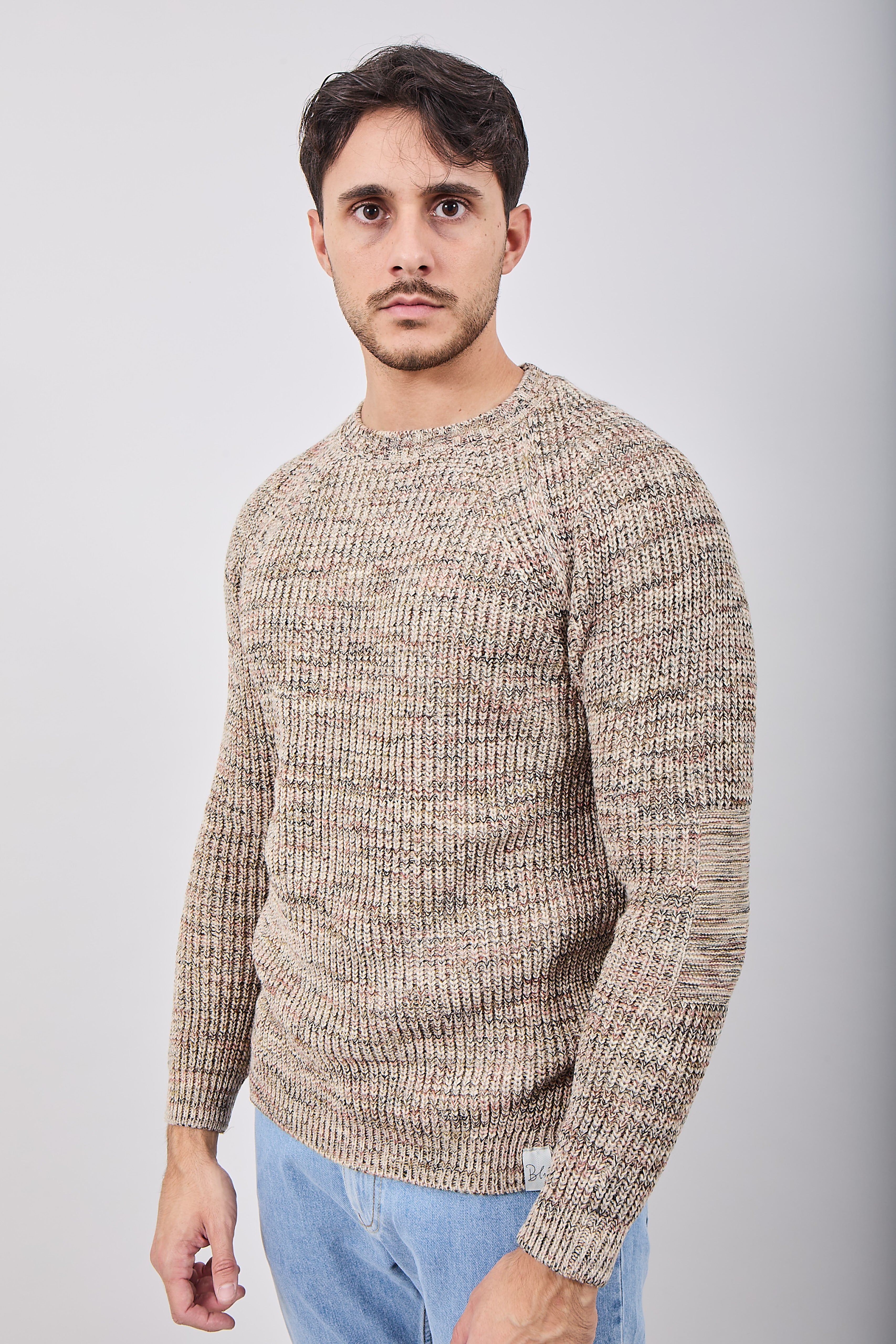 Maglione Block Eleven Malè Fango