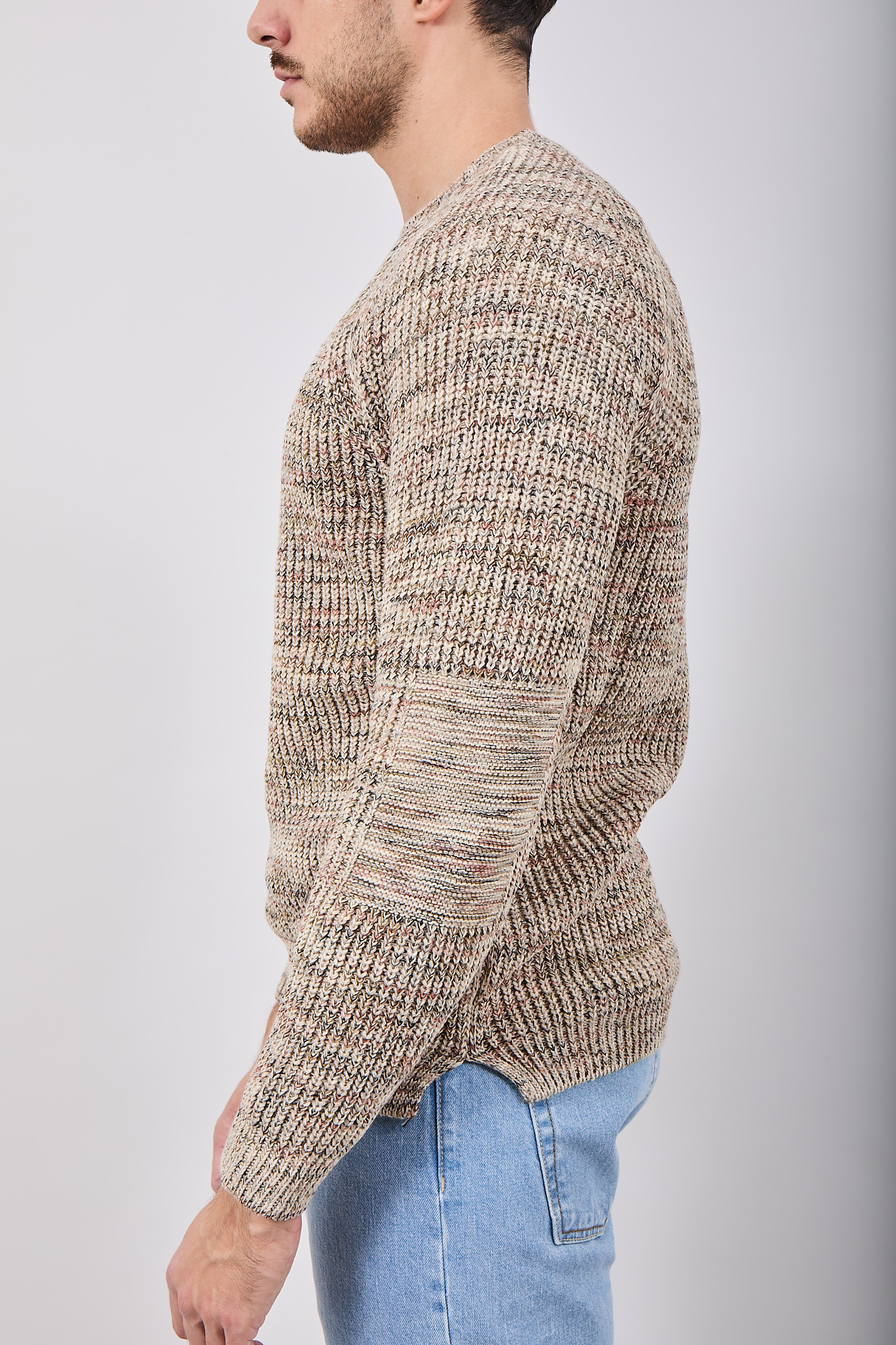 Maglione Block Eleven Malè Fango