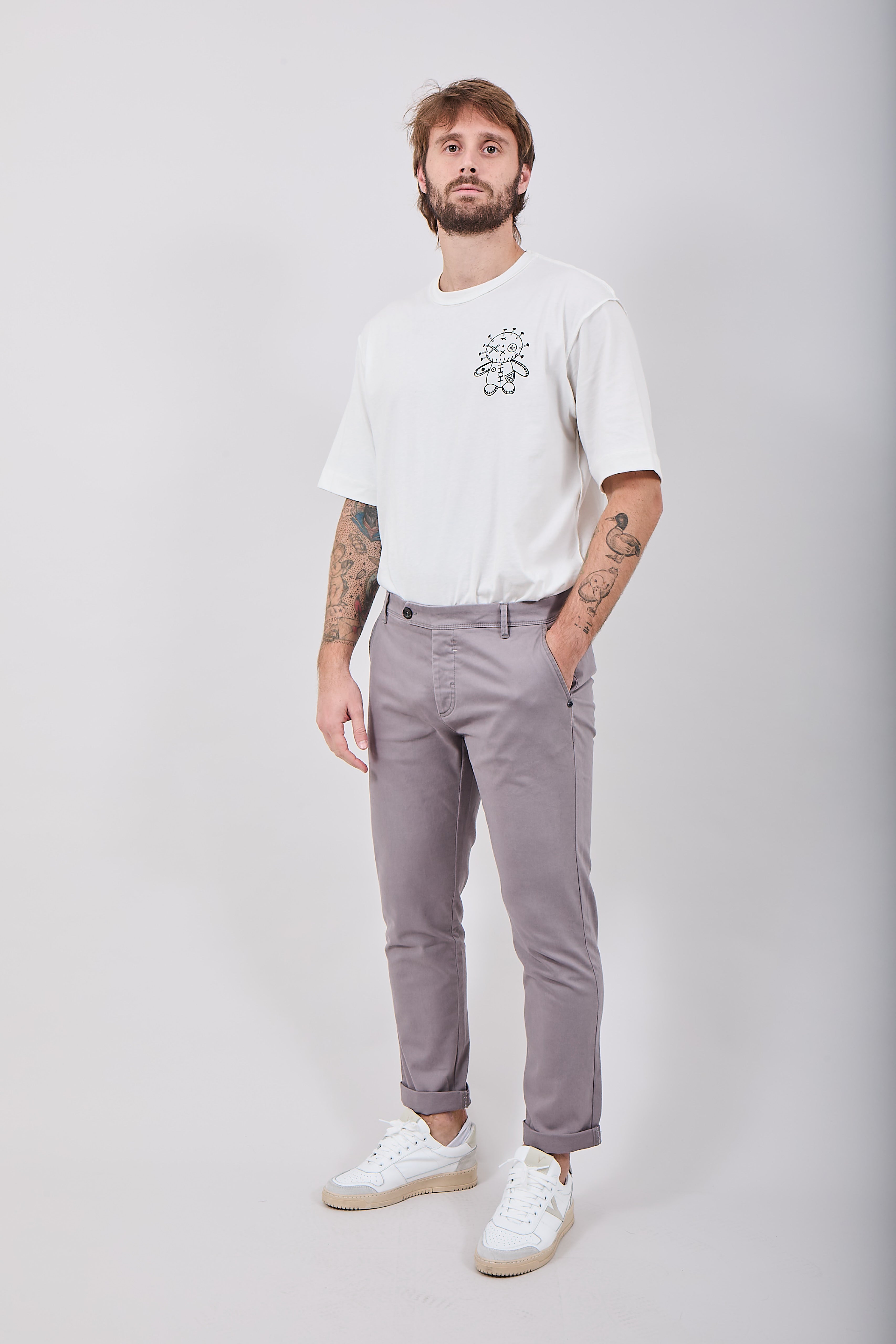 Pantalone Alta tensione Belgrado Grigio 2654