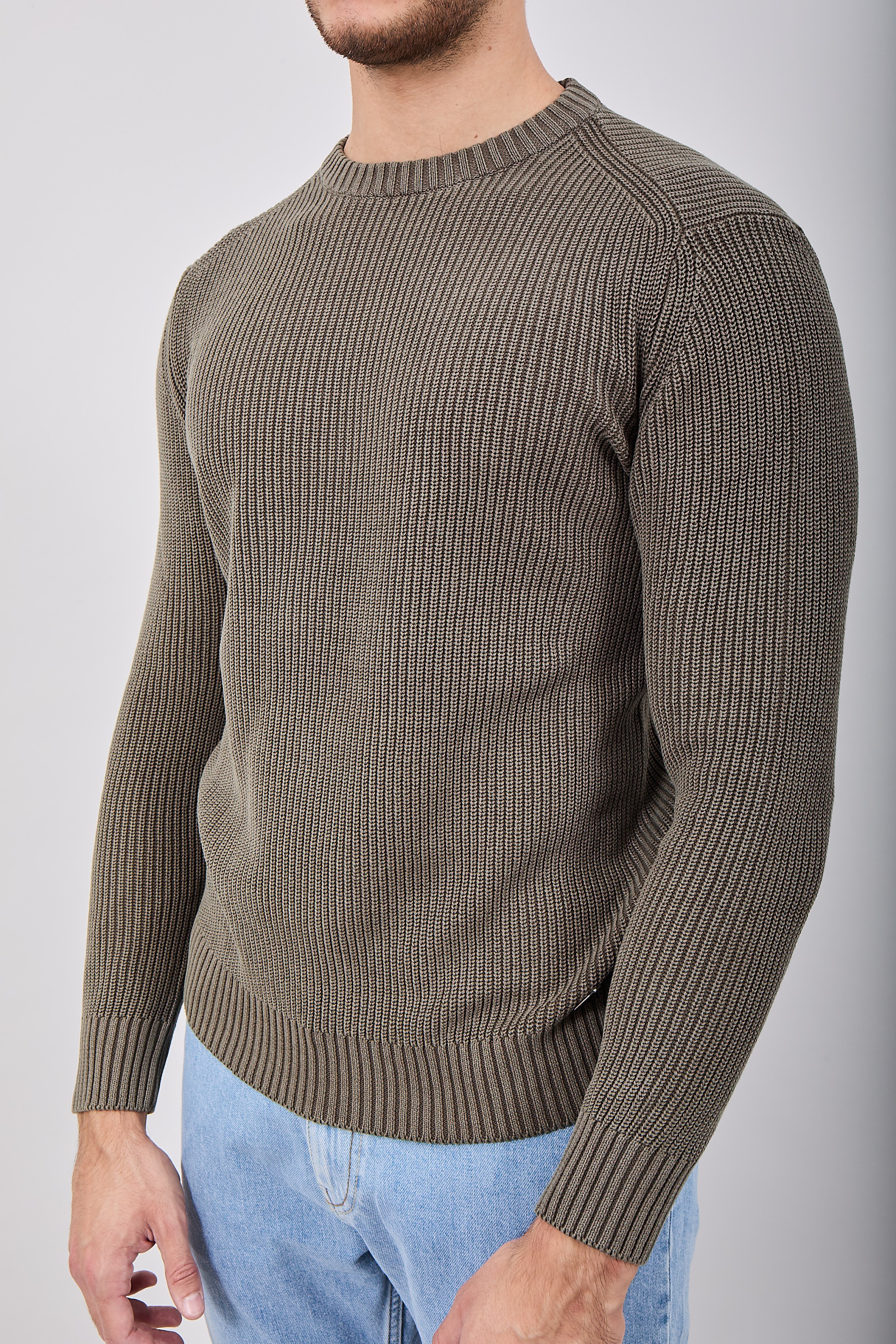 Maglione Block Eleven Stone Sottobosco