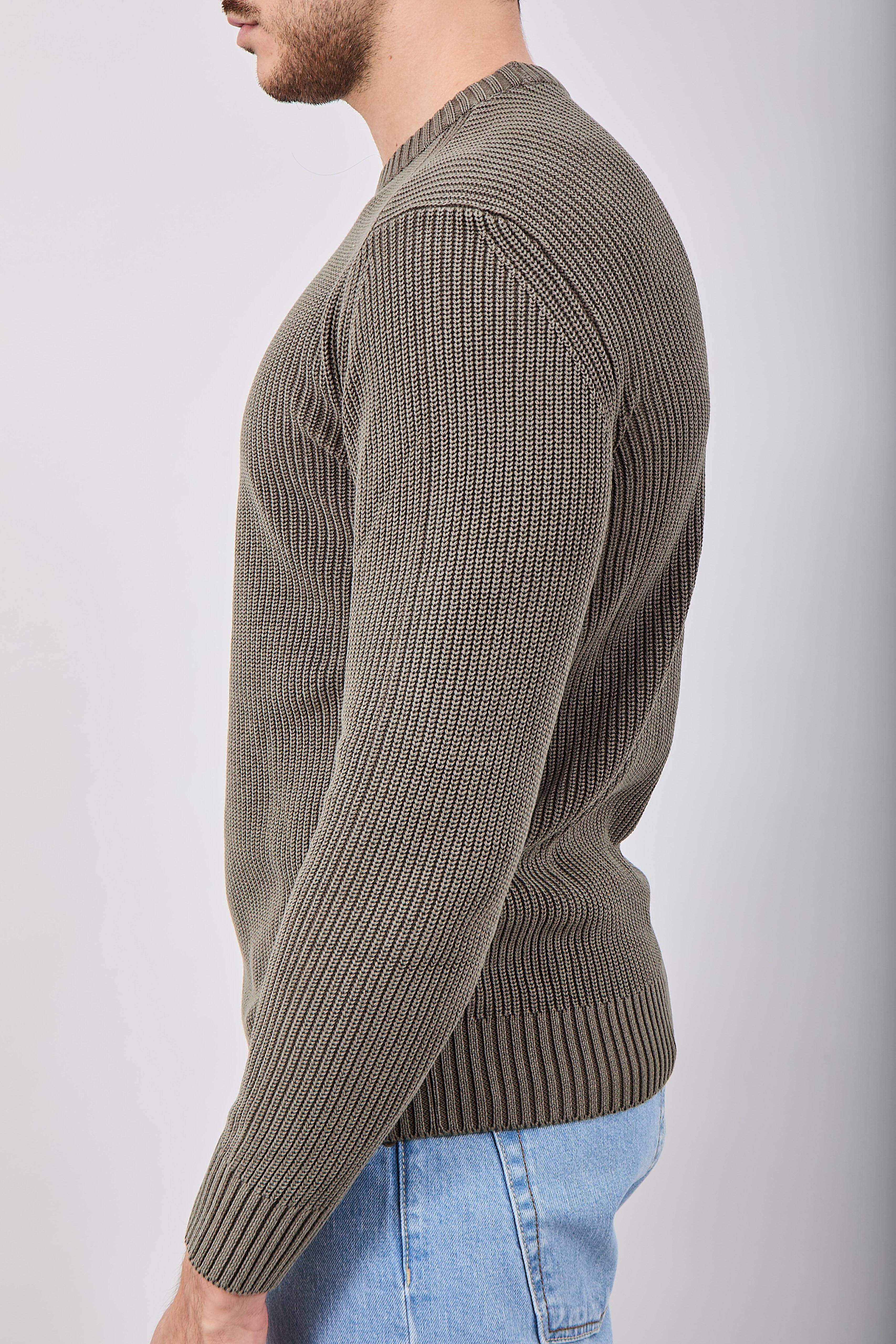 Maglione Block Eleven Stone Sottobosco