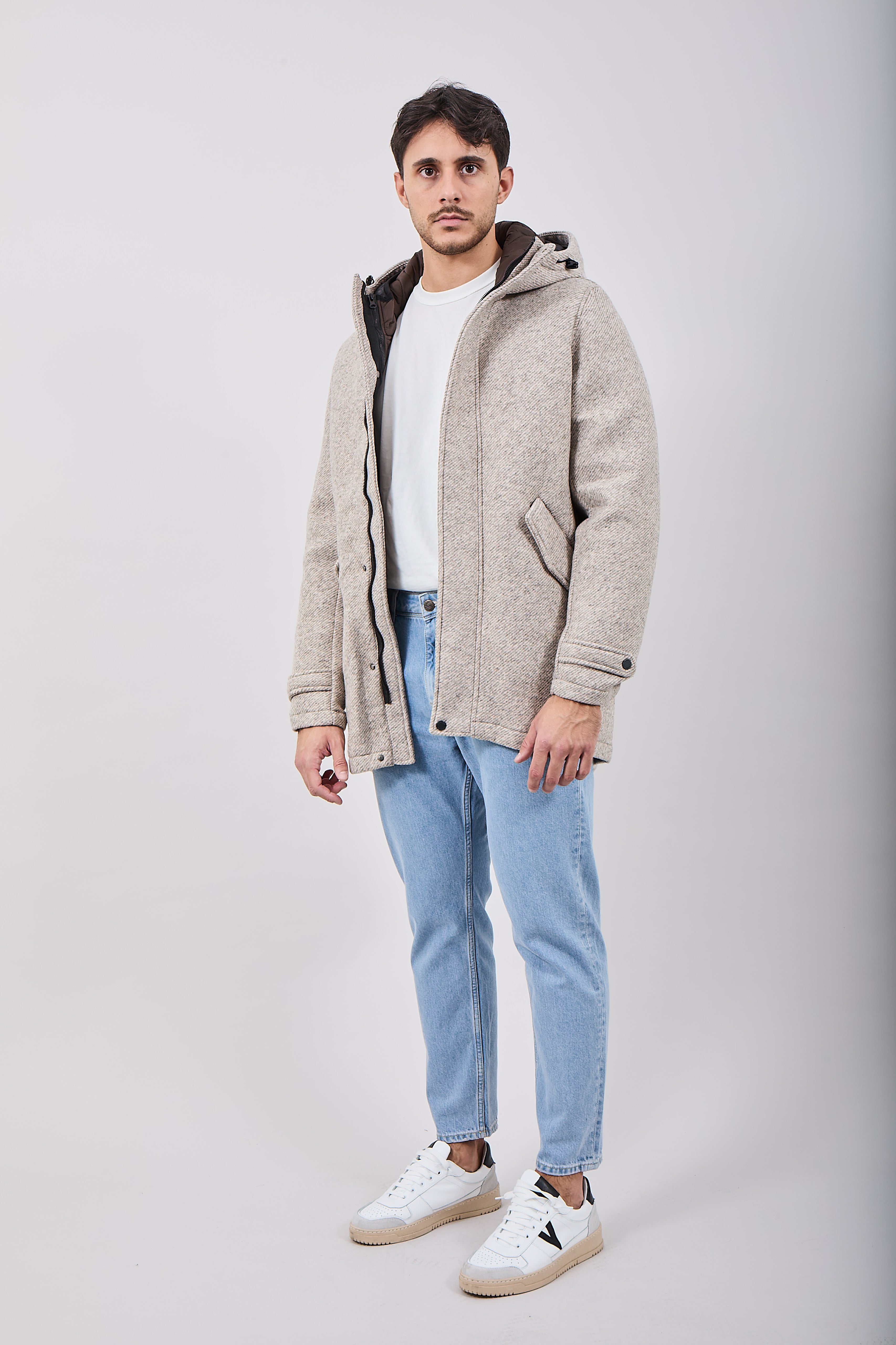 Giubbotto Gianni Lupo Beige 362