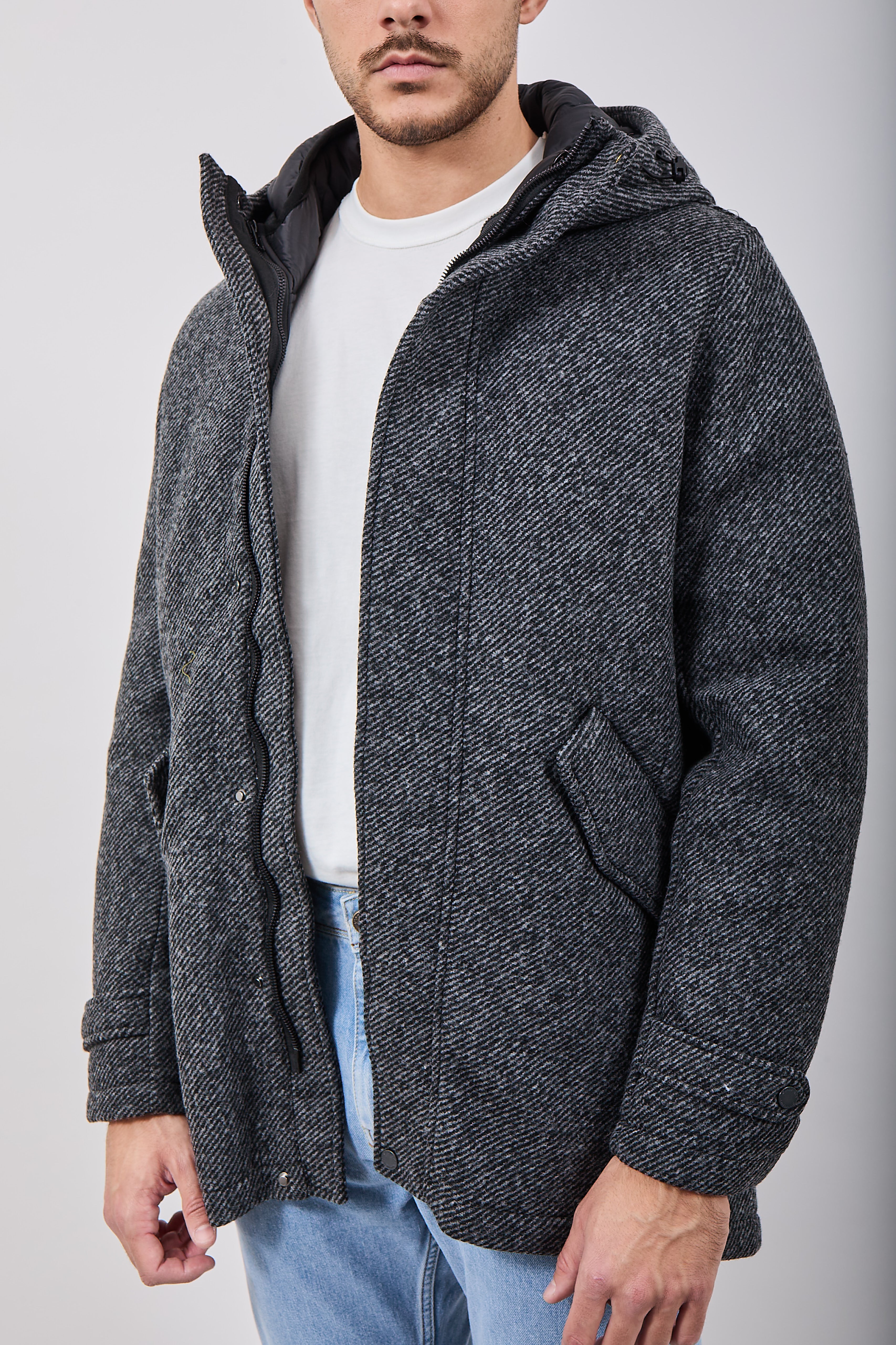 Giubbotto Gianni Lupo Nero 362