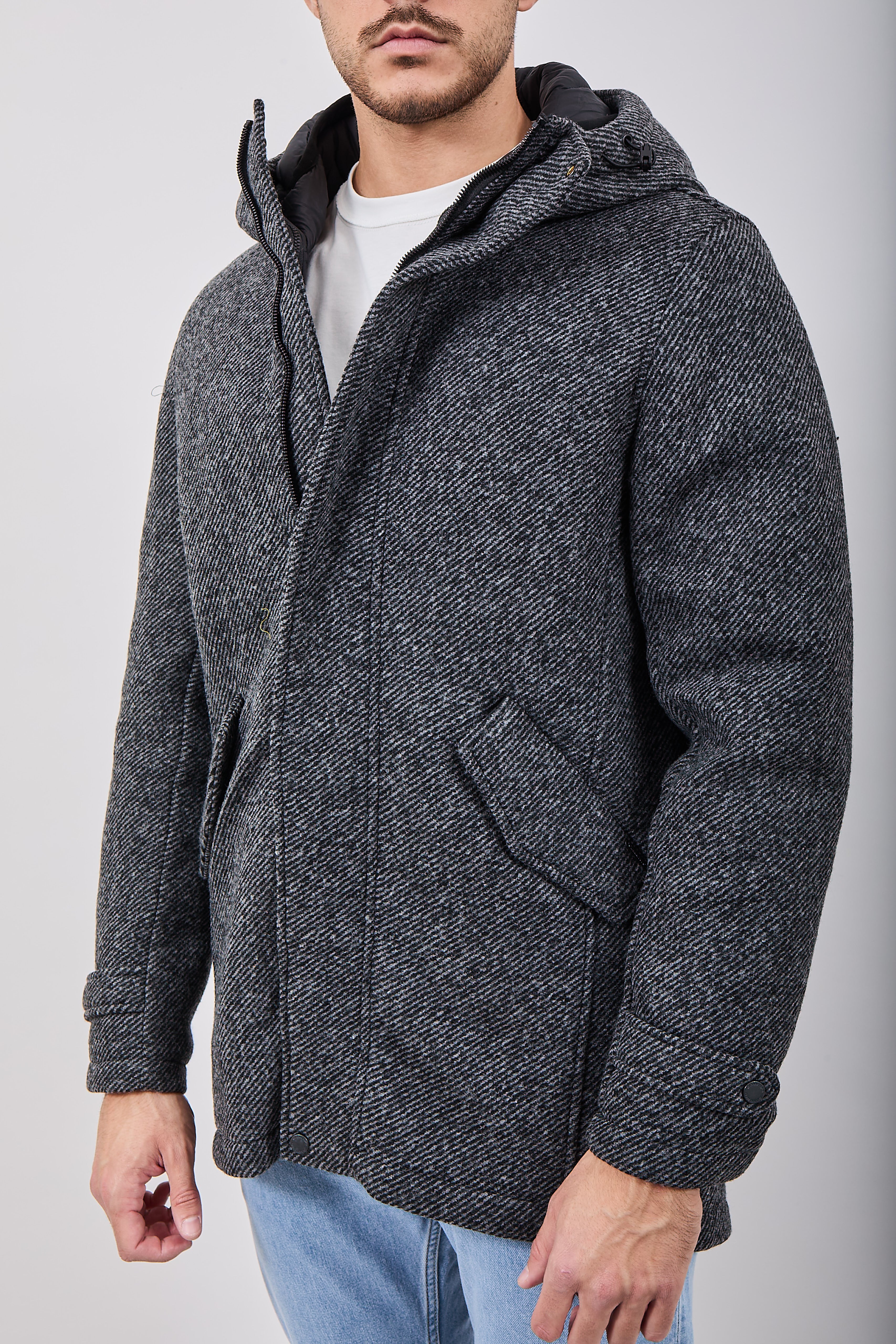 Giubbotto Gianni Lupo Nero 362