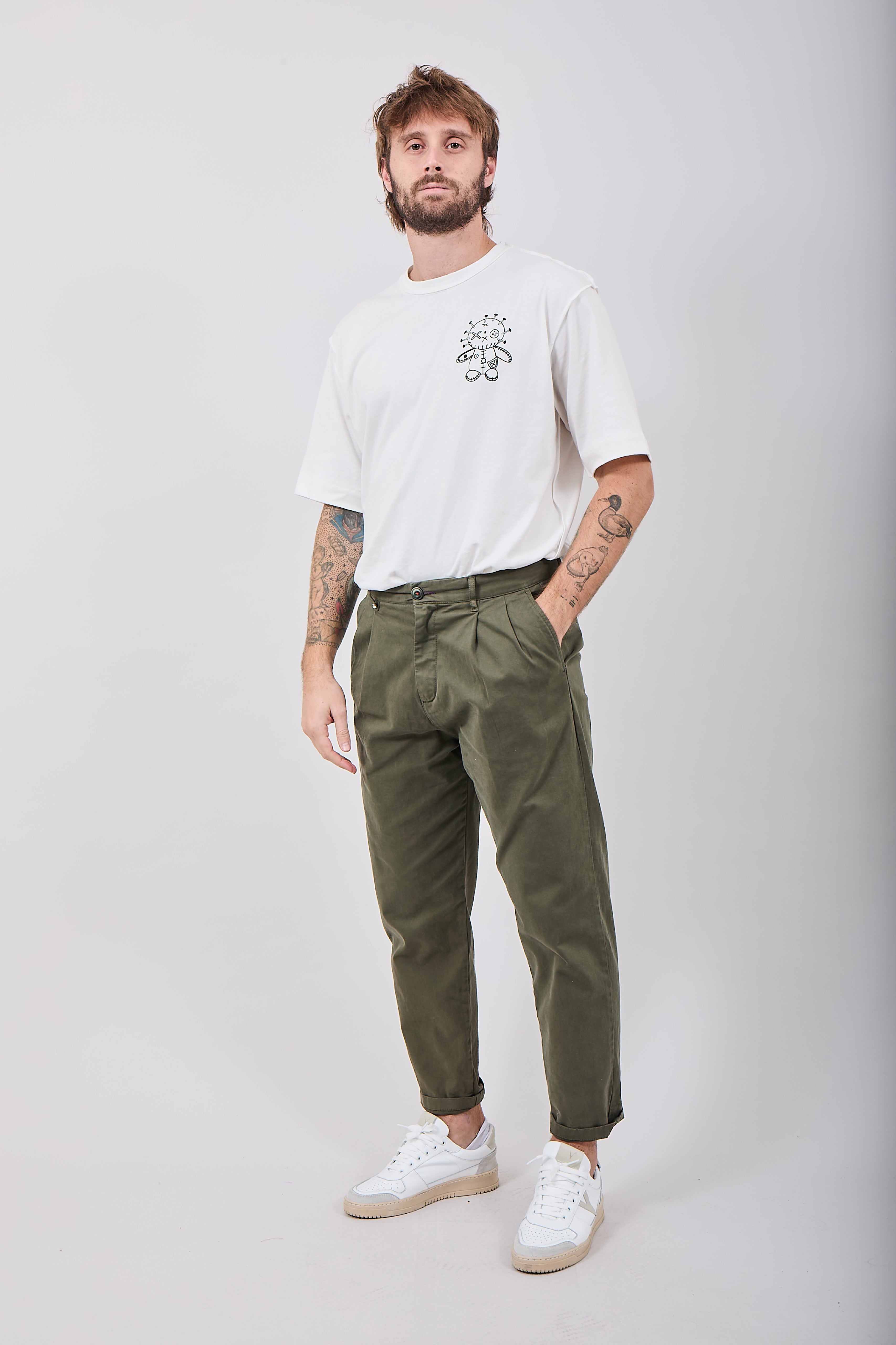 Pantalone Berna Japan Avocado 88