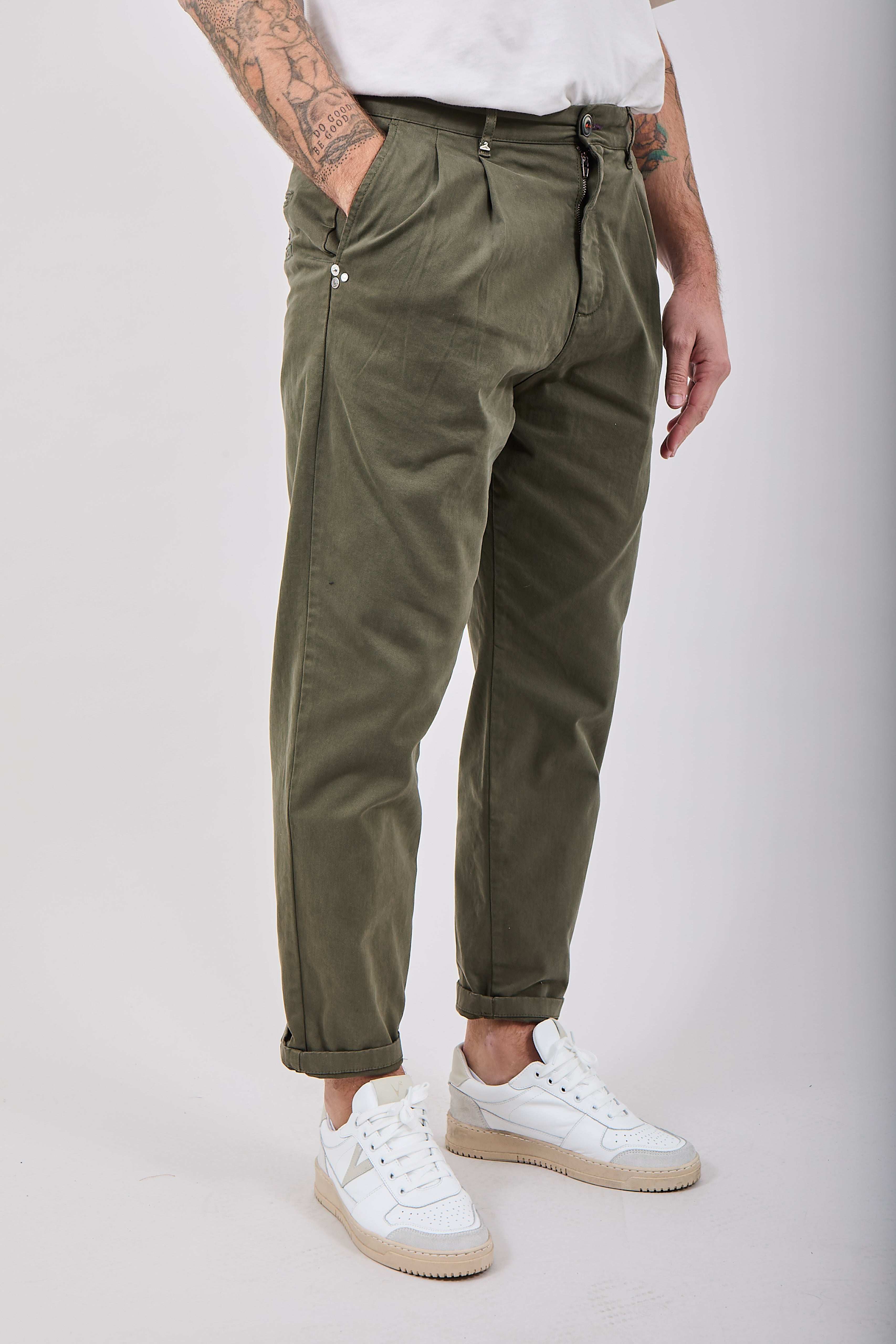 Pantalone Berna Japan Avocado 88