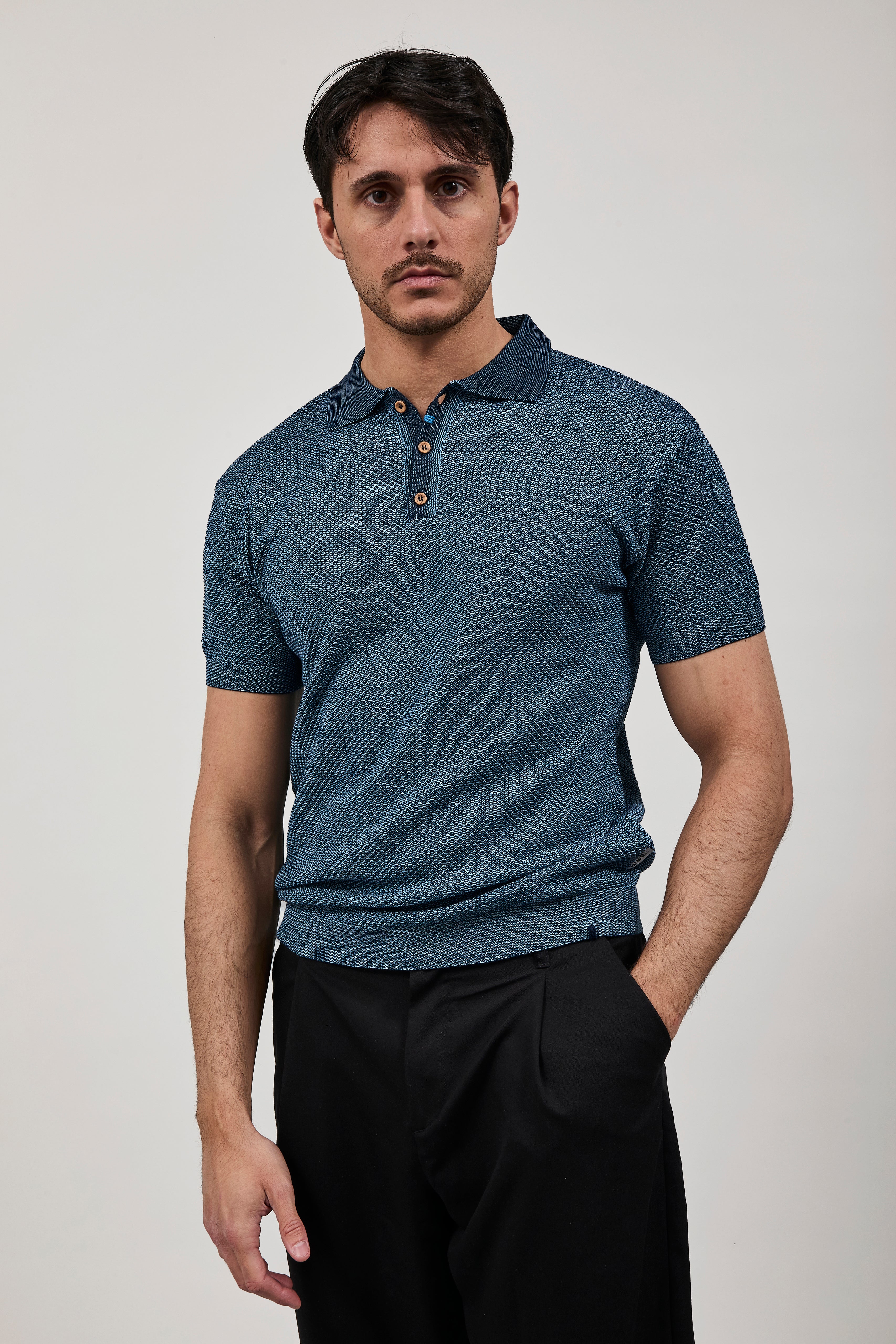 Polo Berna Vanisè Blu