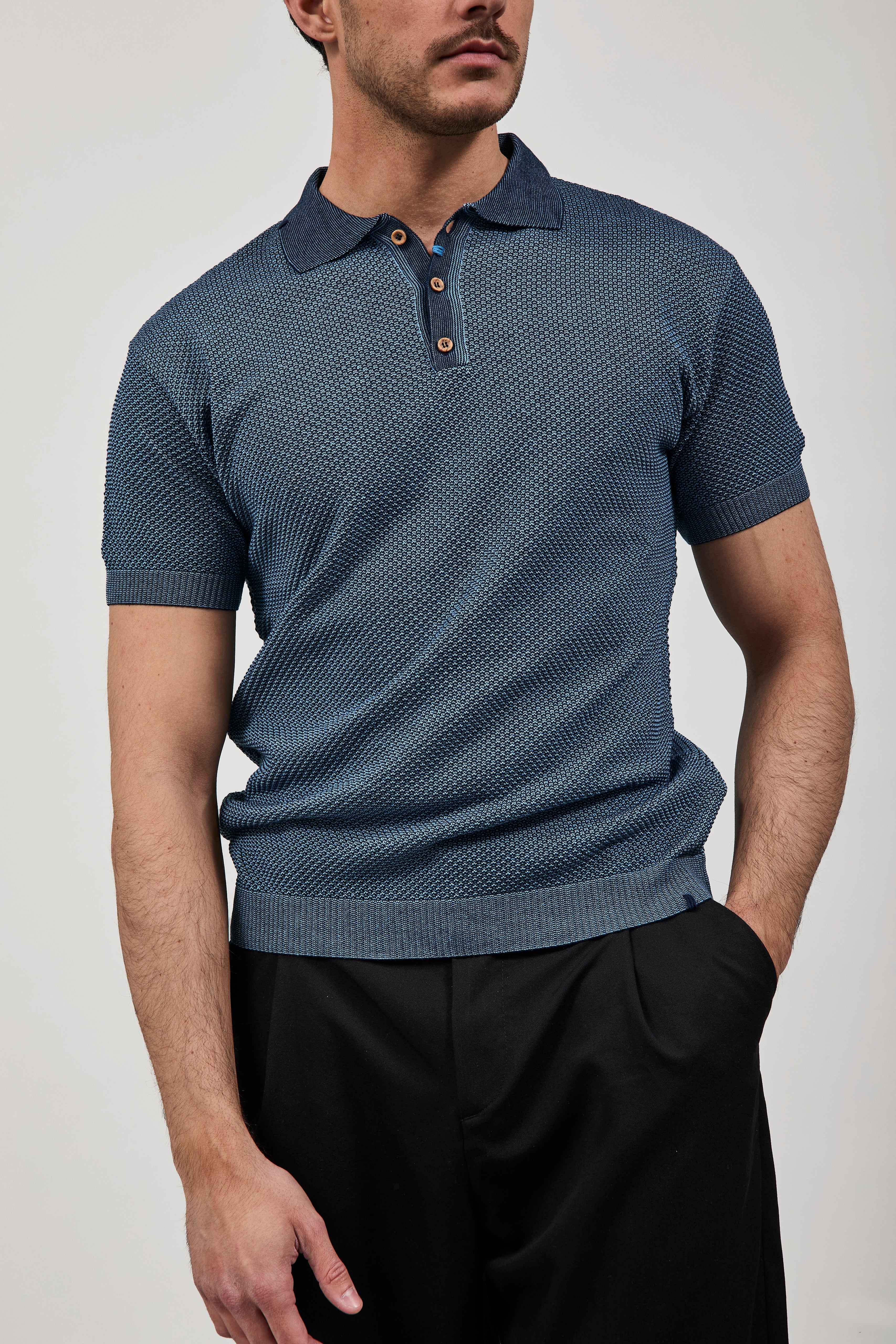 Polo Berna Vanisè Blu