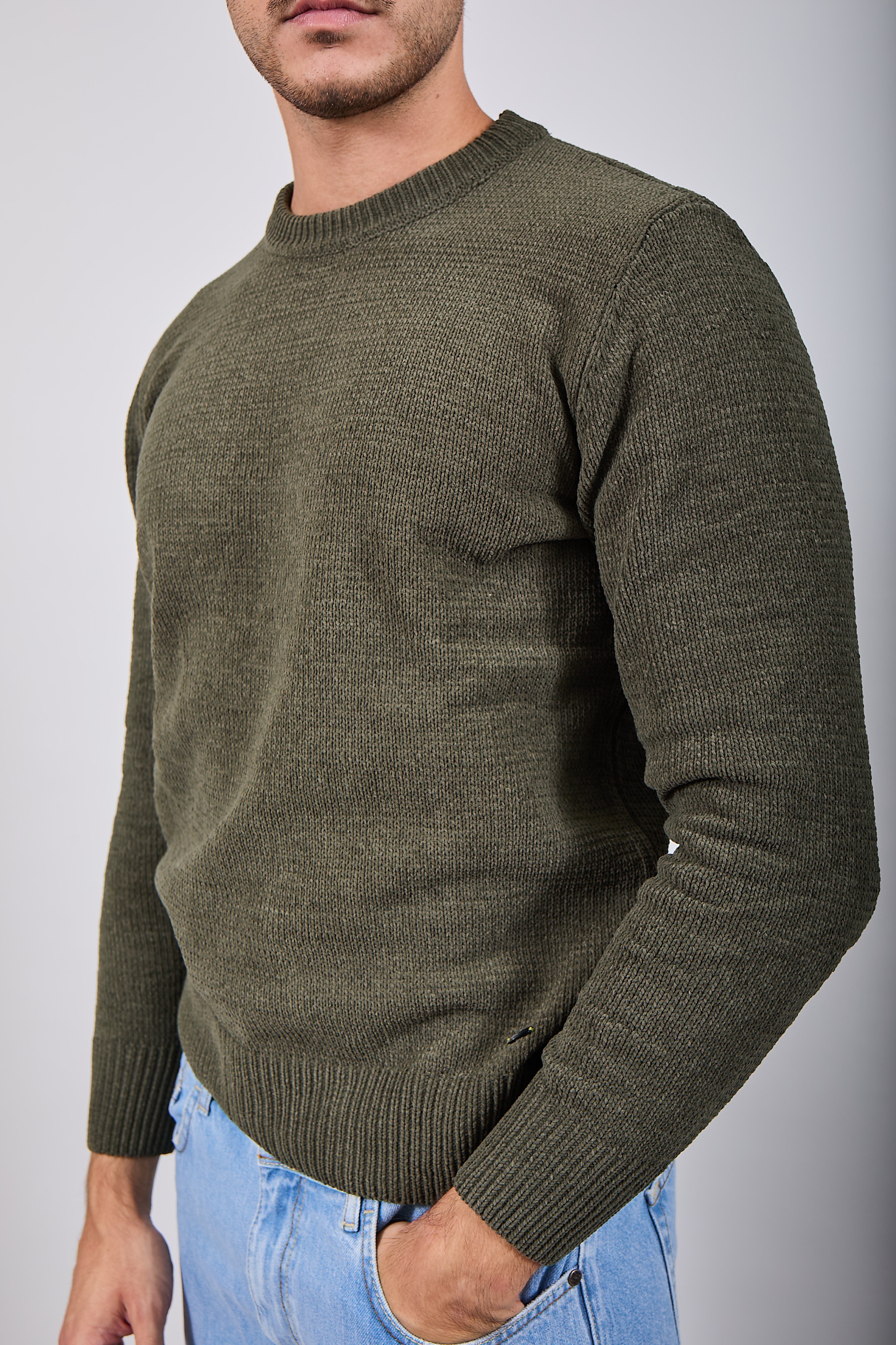 Maglione Gianni Lupo Ciniglia Militare 535 (12245639135572)