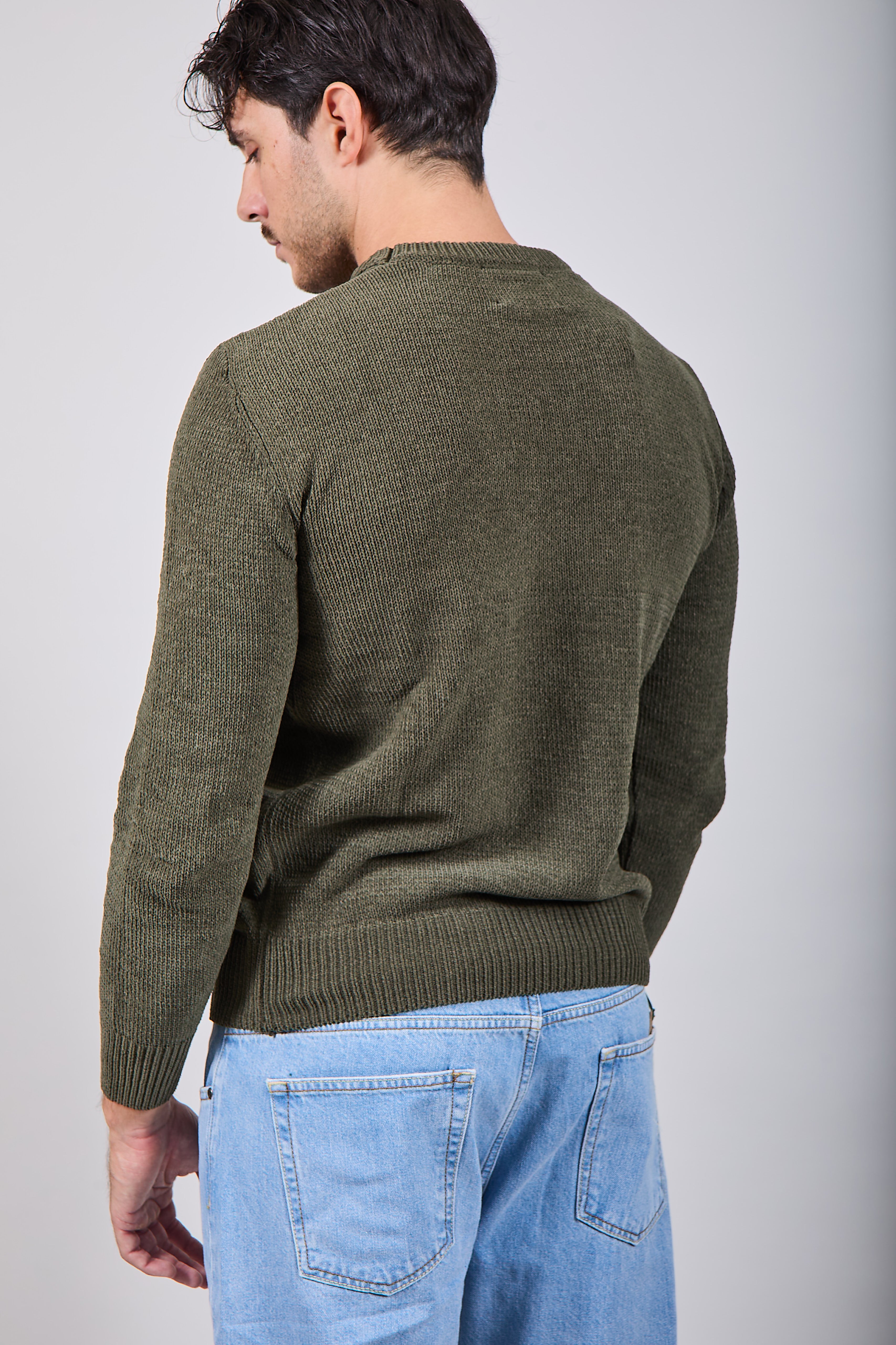 Maglione Gianni Lupo Ciniglia Militare 535 (12245639135572)