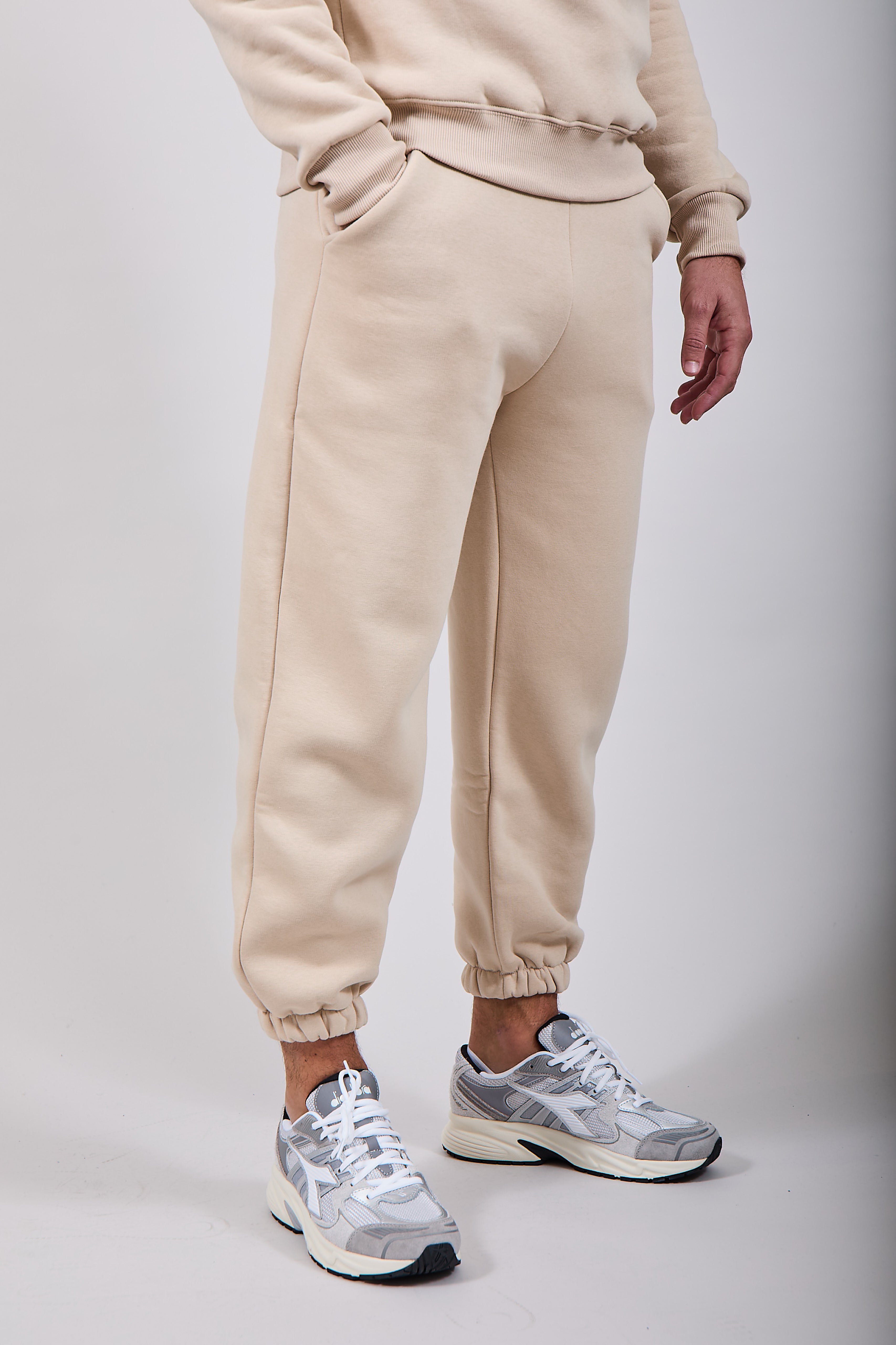 Pantalone Berna Felpa Avorio 221 (12236068290900)