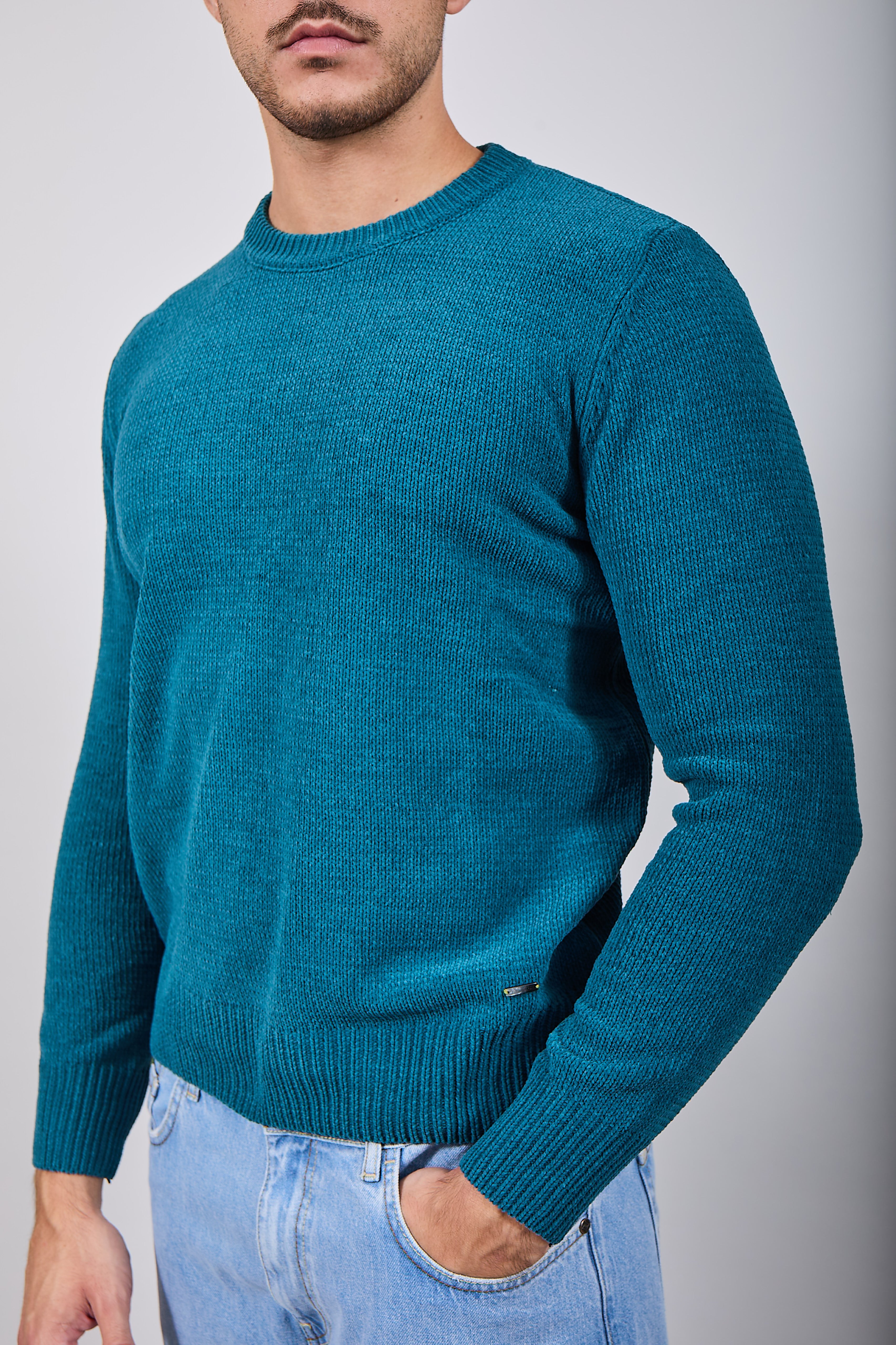 Maglione Gianni Lupo Ciniglia Pavone 535 (12245633401172)