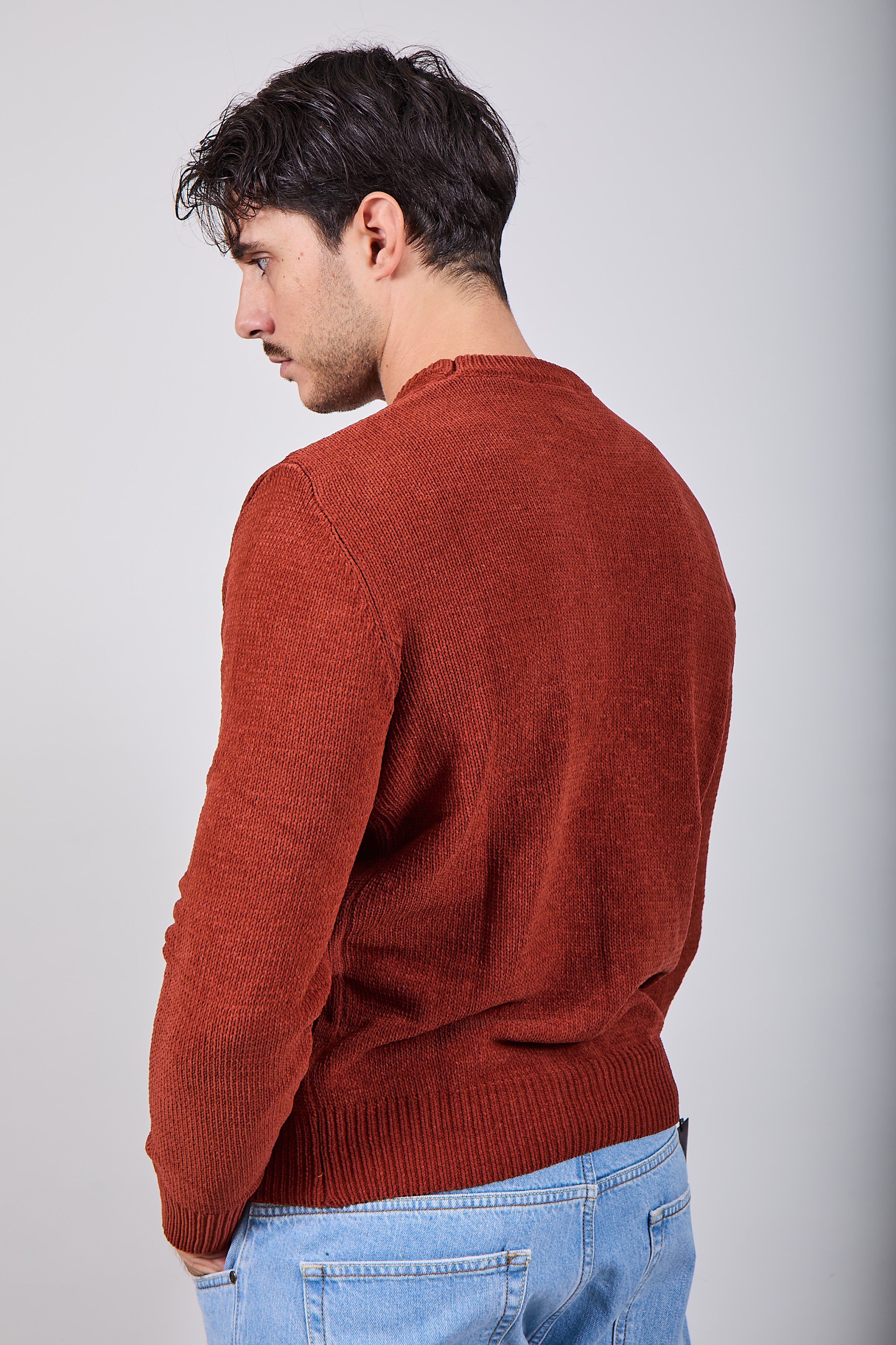 Maglione Gianni Lupo Ciniglia Coccio 535 (12245634253140)