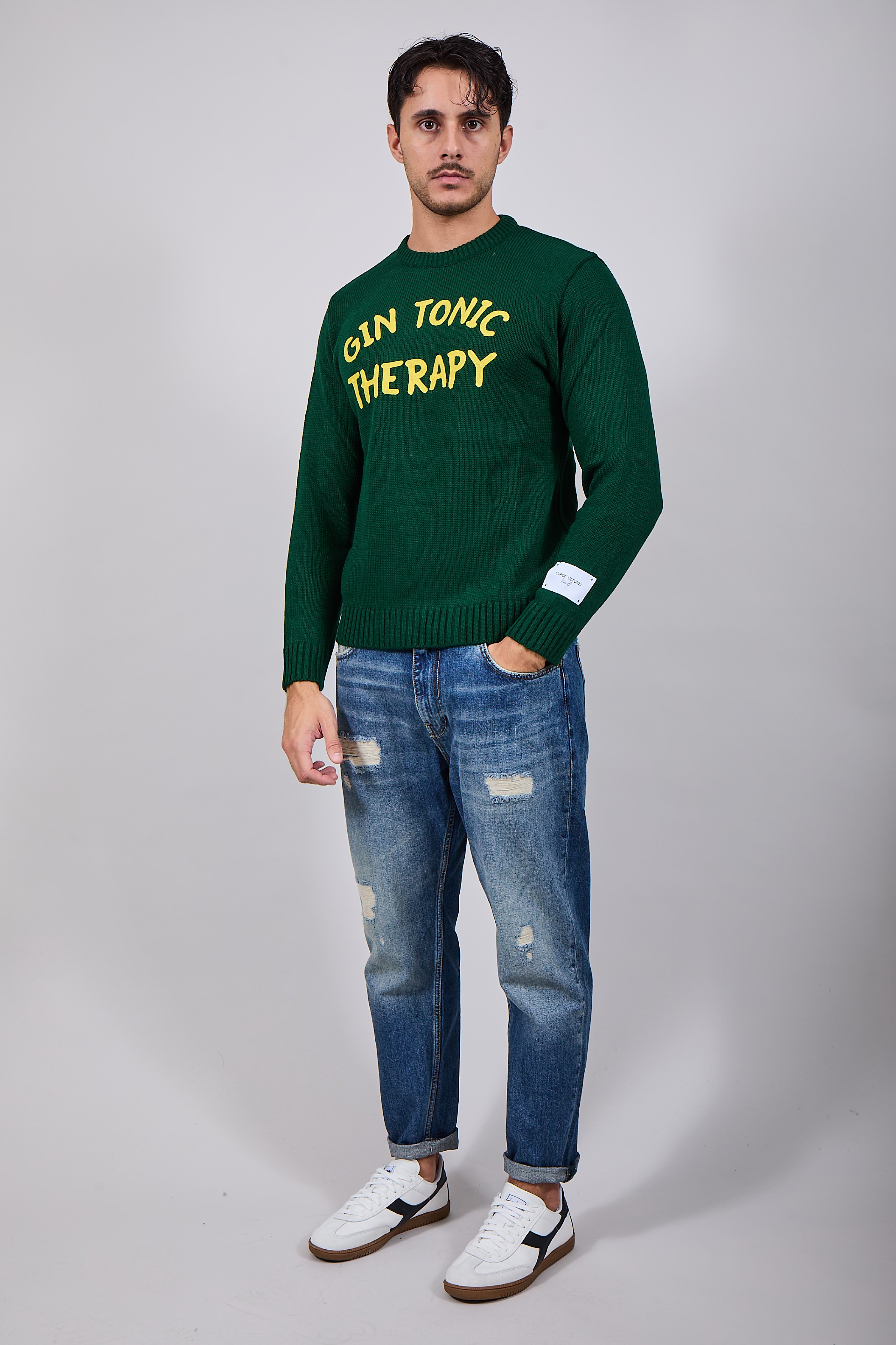 Maglioncino Superculture Verde Bosco AK5003 (12214769353044)