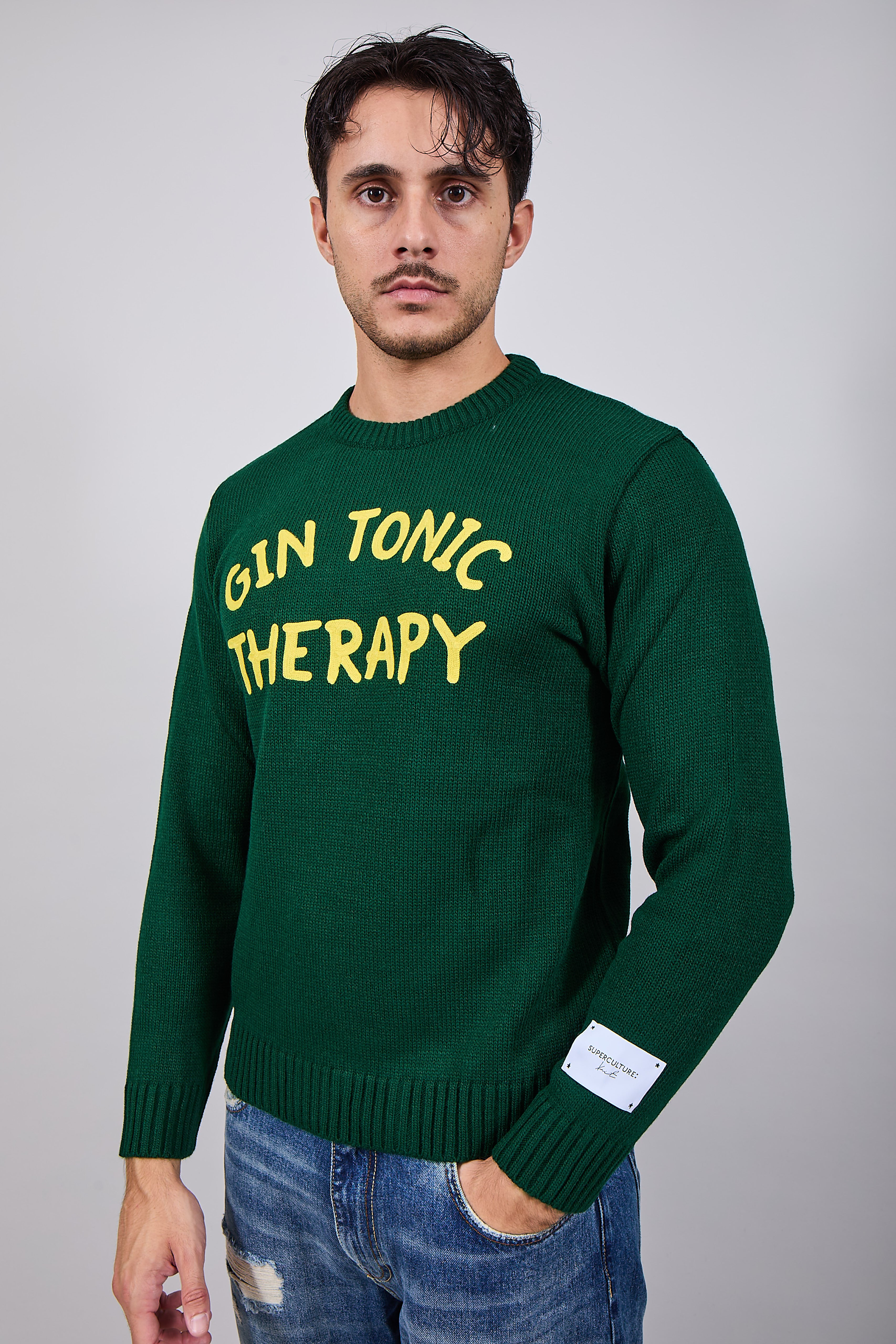Maglioncino Superculture Verde Bosco AK5003 (12214769353044)