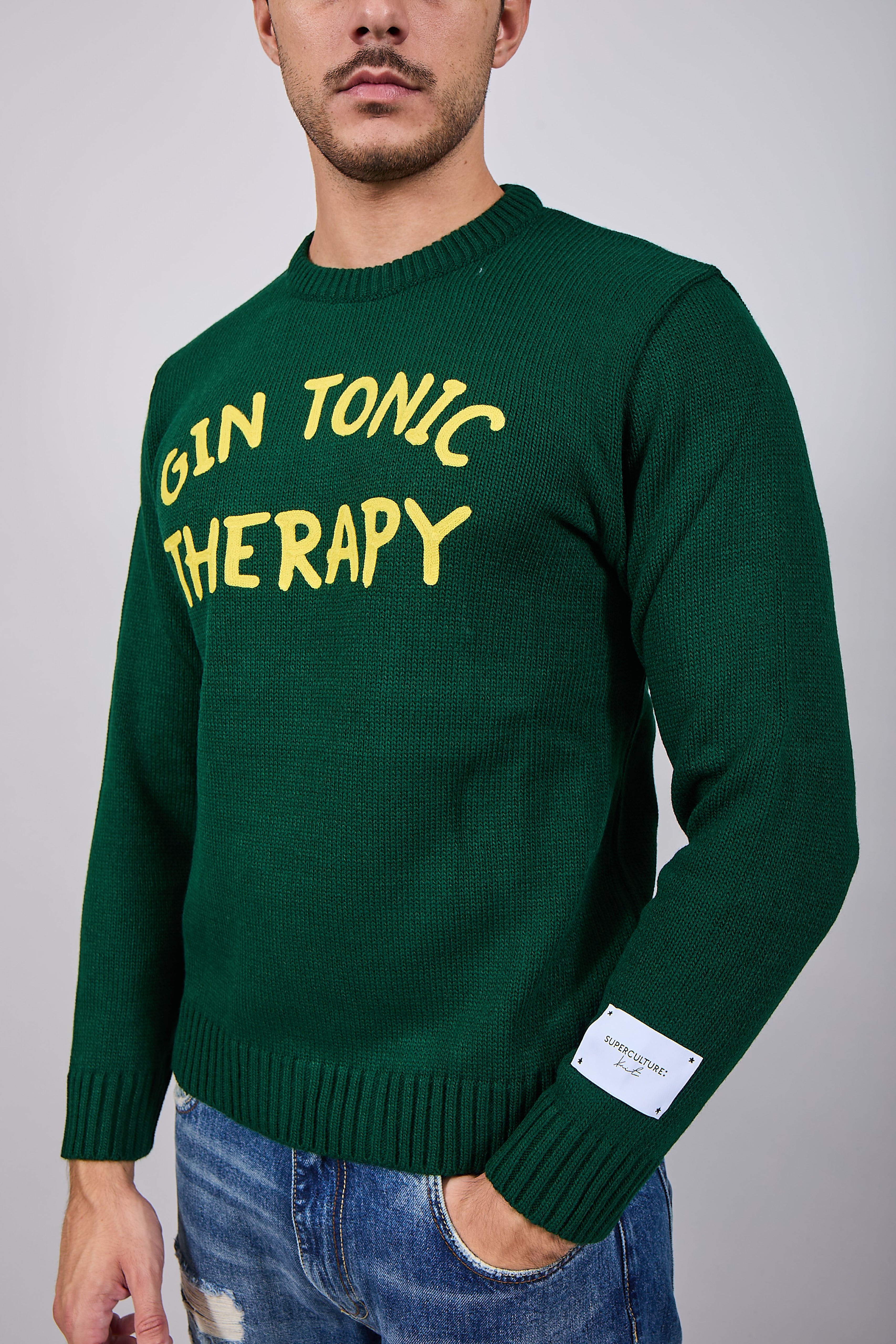 Maglioncino Superculture Verde Bosco AK5003 (12214769353044)