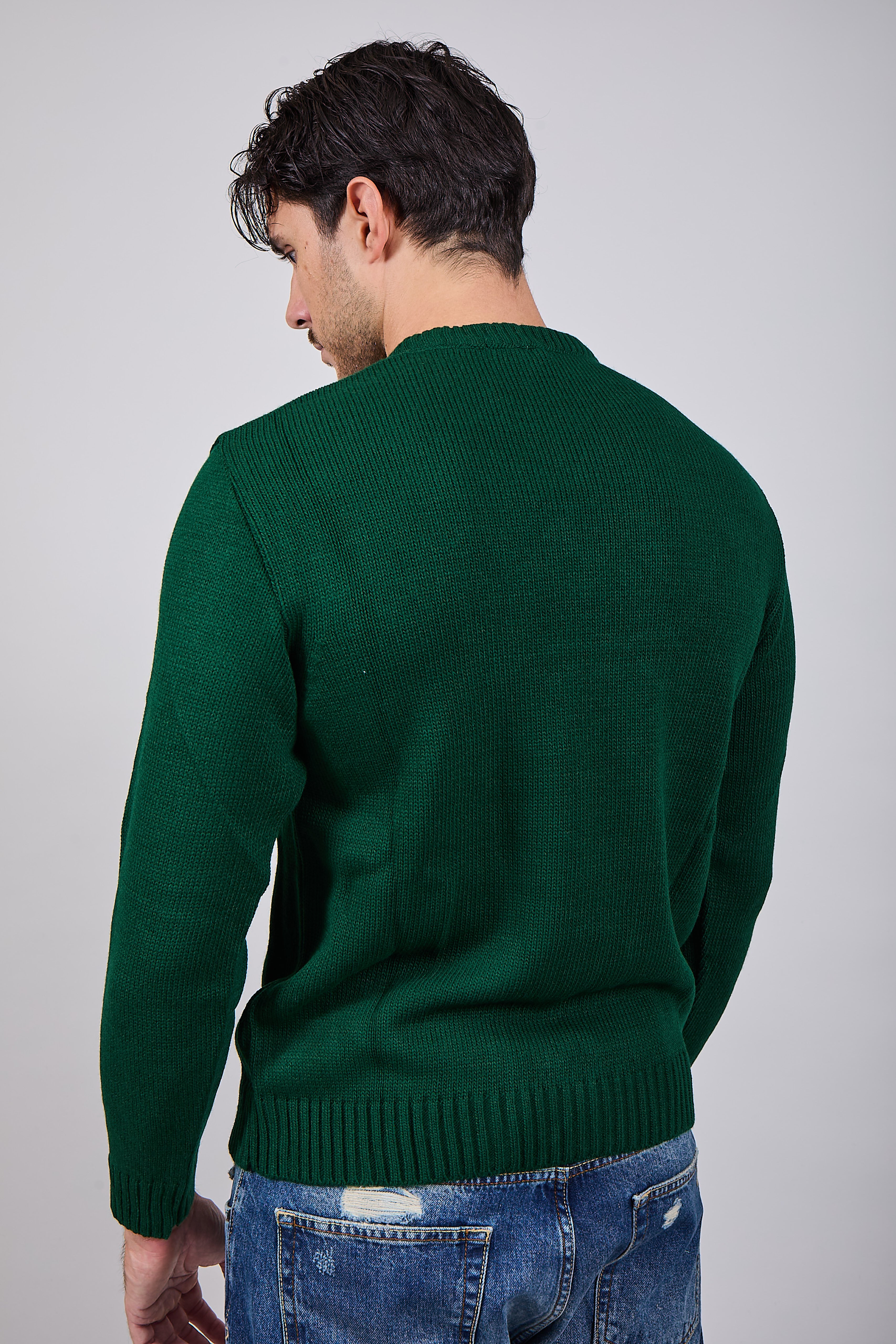 Maglioncino Superculture Verde Bosco AK5003 (12214769353044)