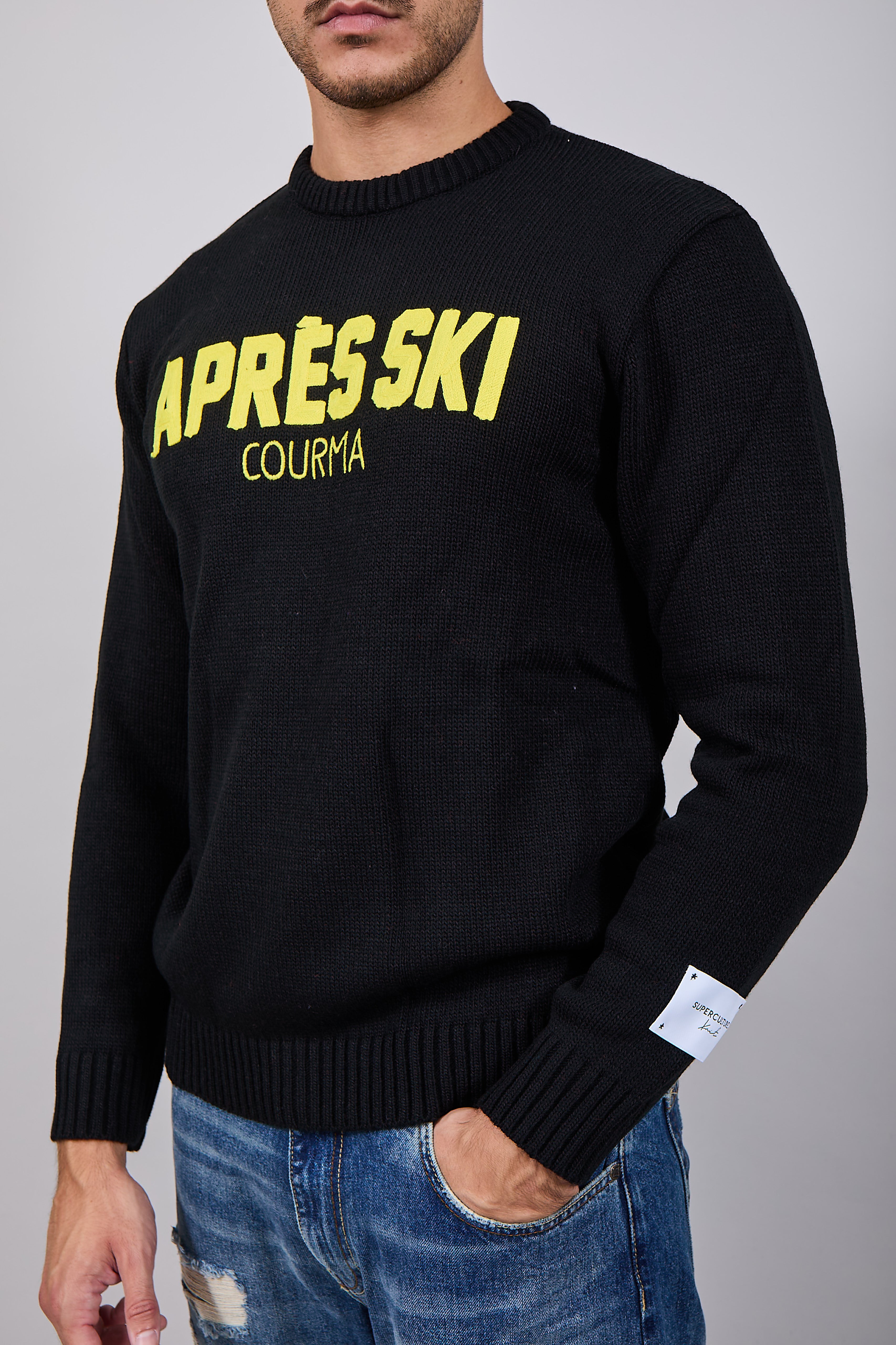 Maglioncino Superculture Nero AK5017 (12214731440468)
