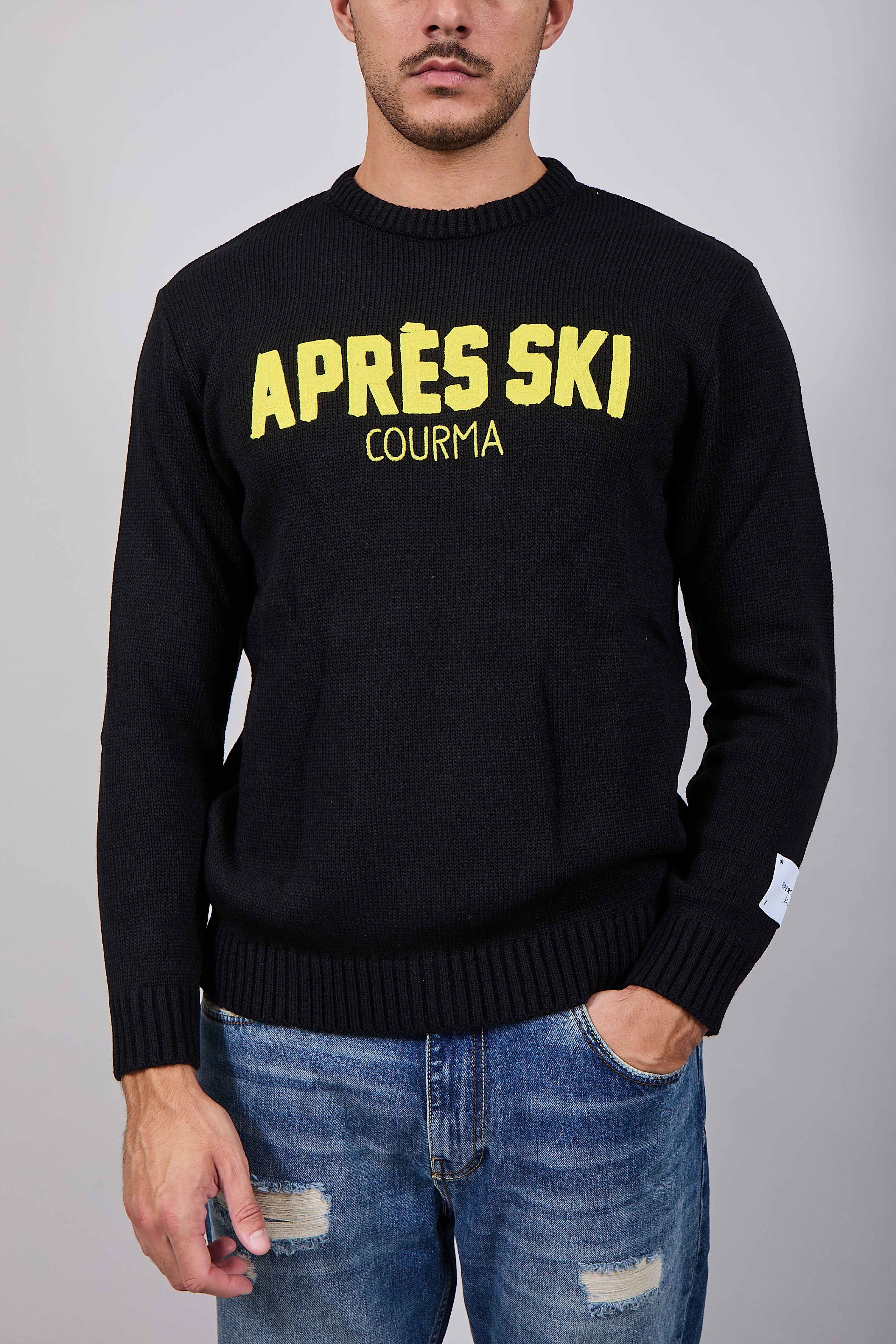 Maglioncino Superculture Nero AK5017 (12214731440468)