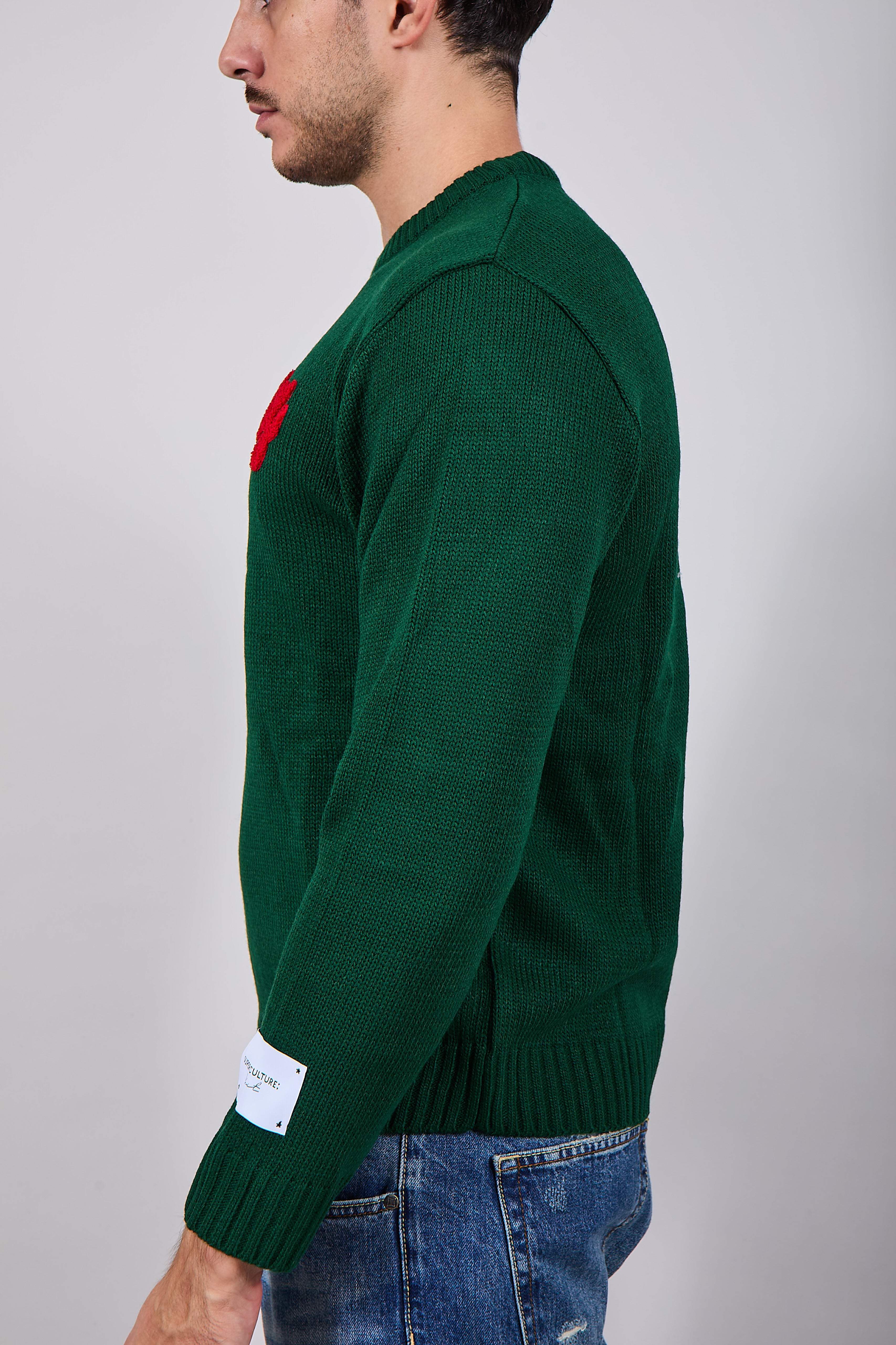 Maglioncino Superculture Verde Bosco AK5011 (12214763815252)