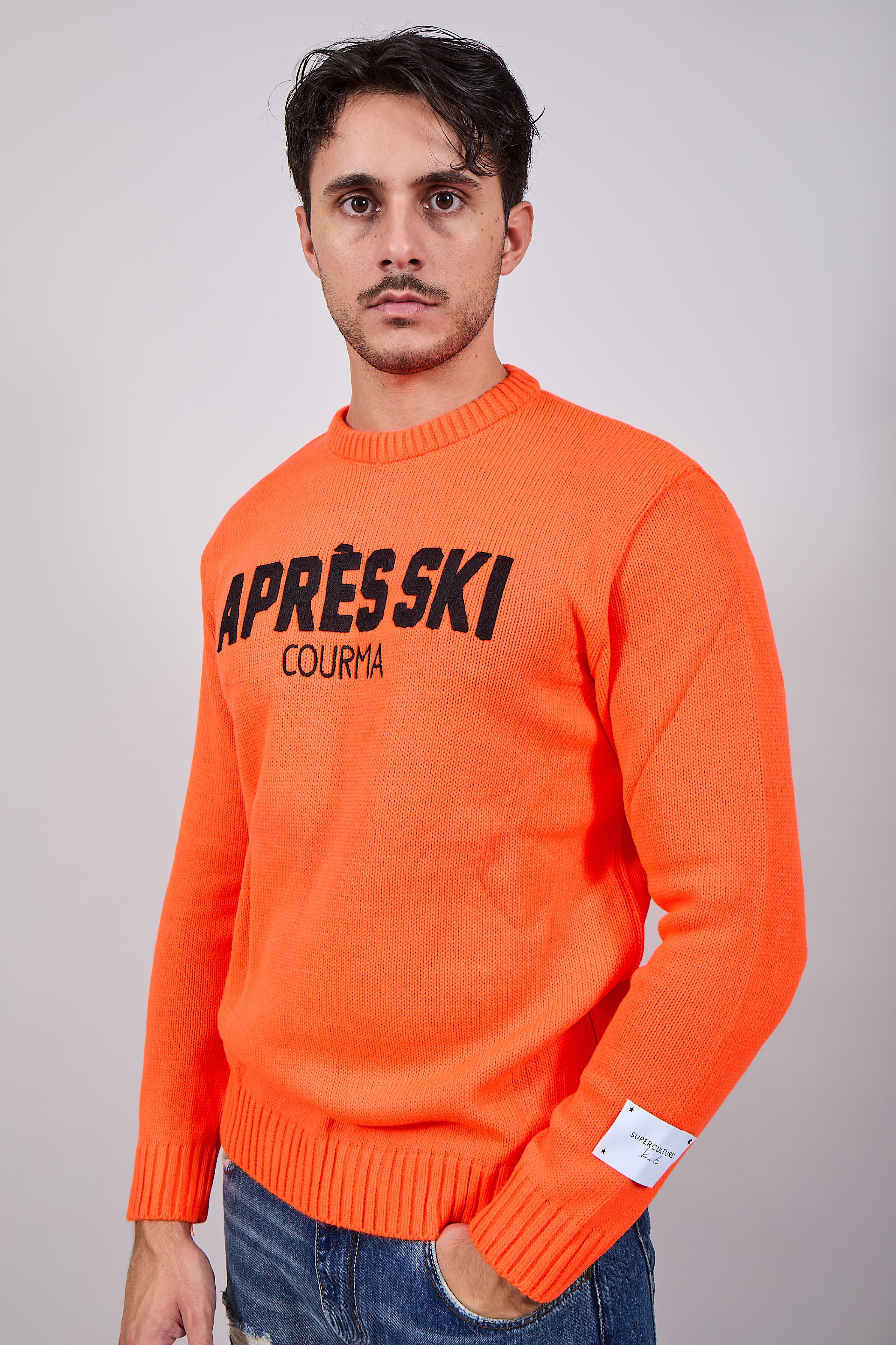 Maglioncino Superculture Arancio AK5017 (12214731637076)