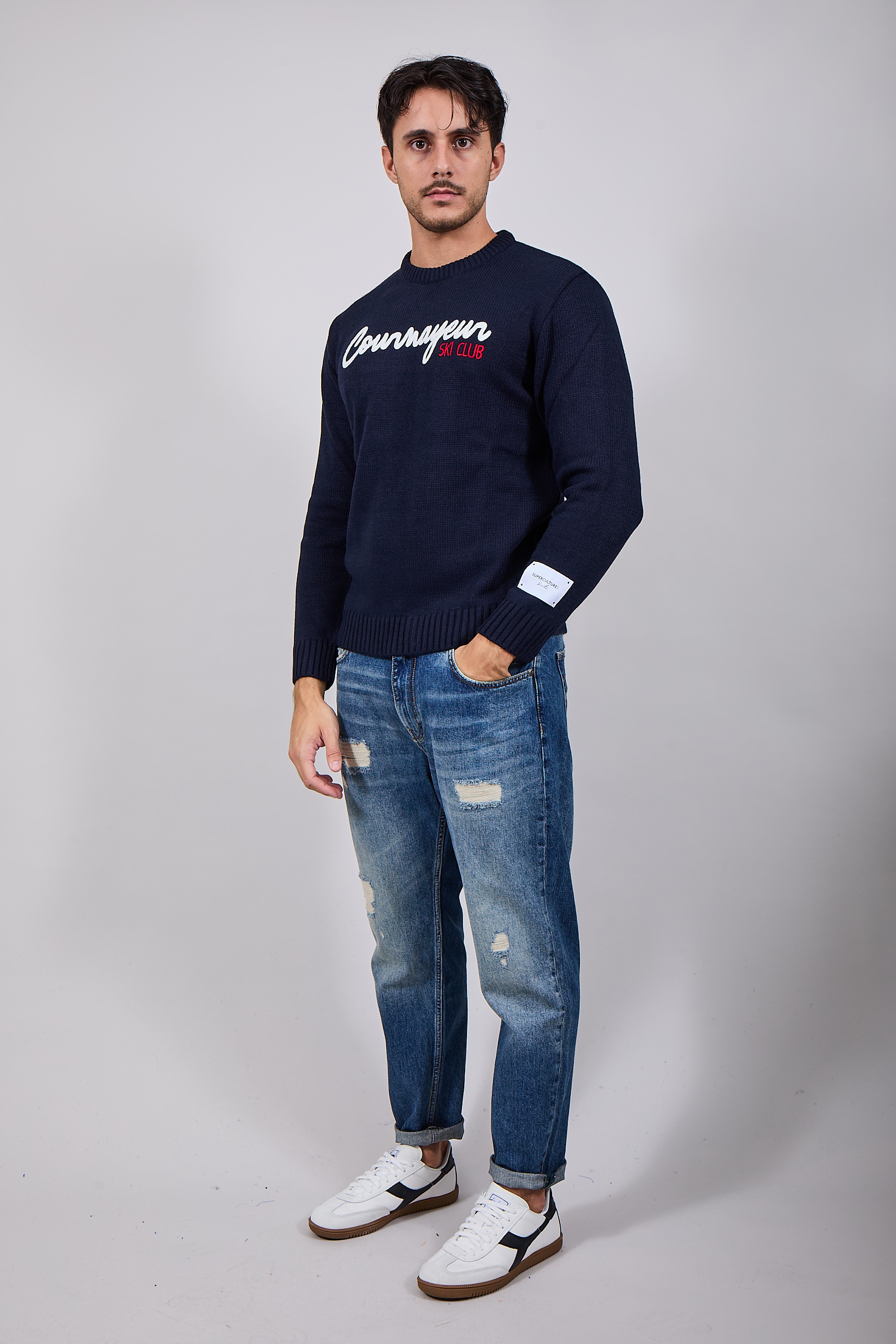 Maglioncino Superculture Blu AK5029 (12214736912724)
