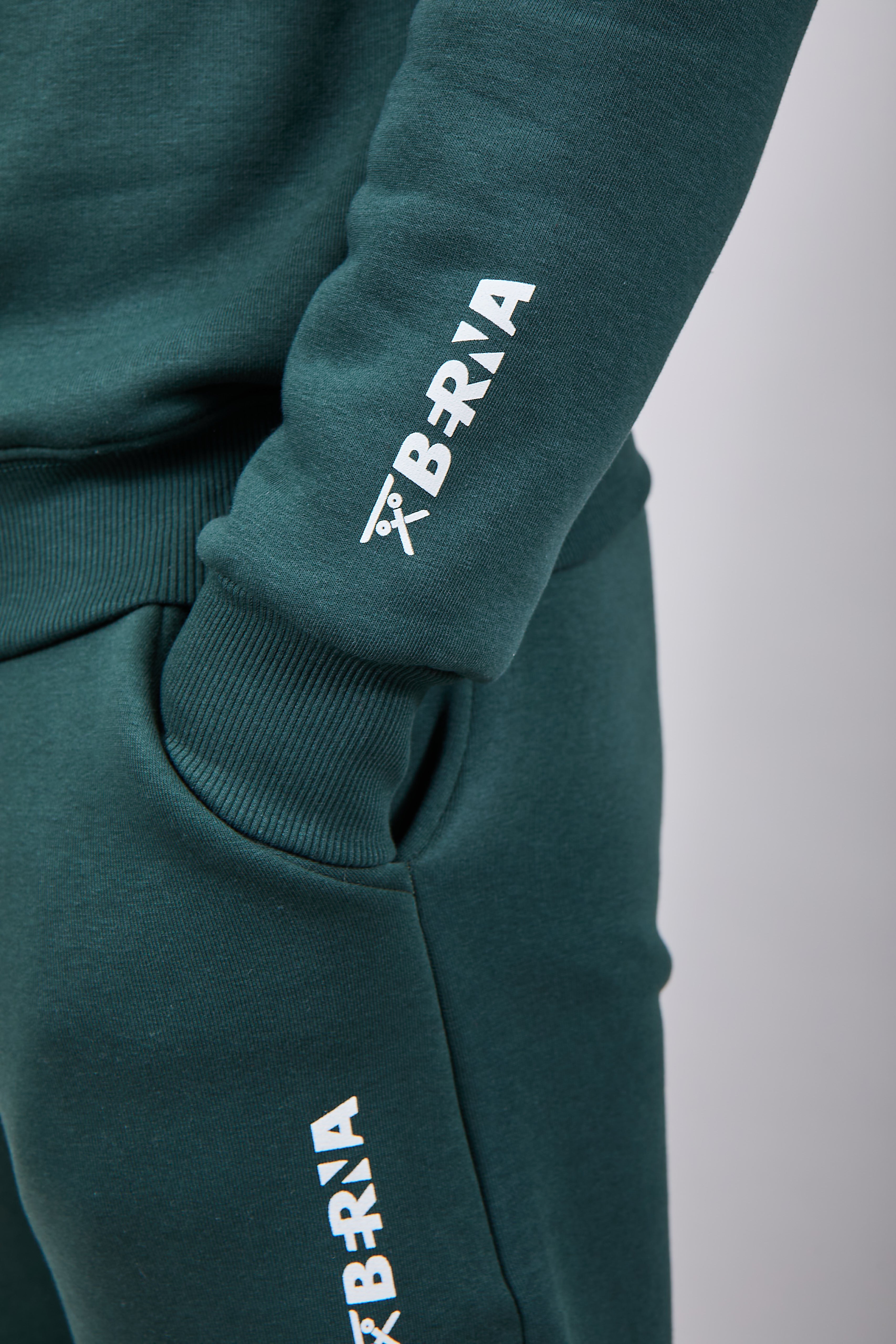 Pantalone Berna Felpa Verde Bosco 221 (12236068127060)