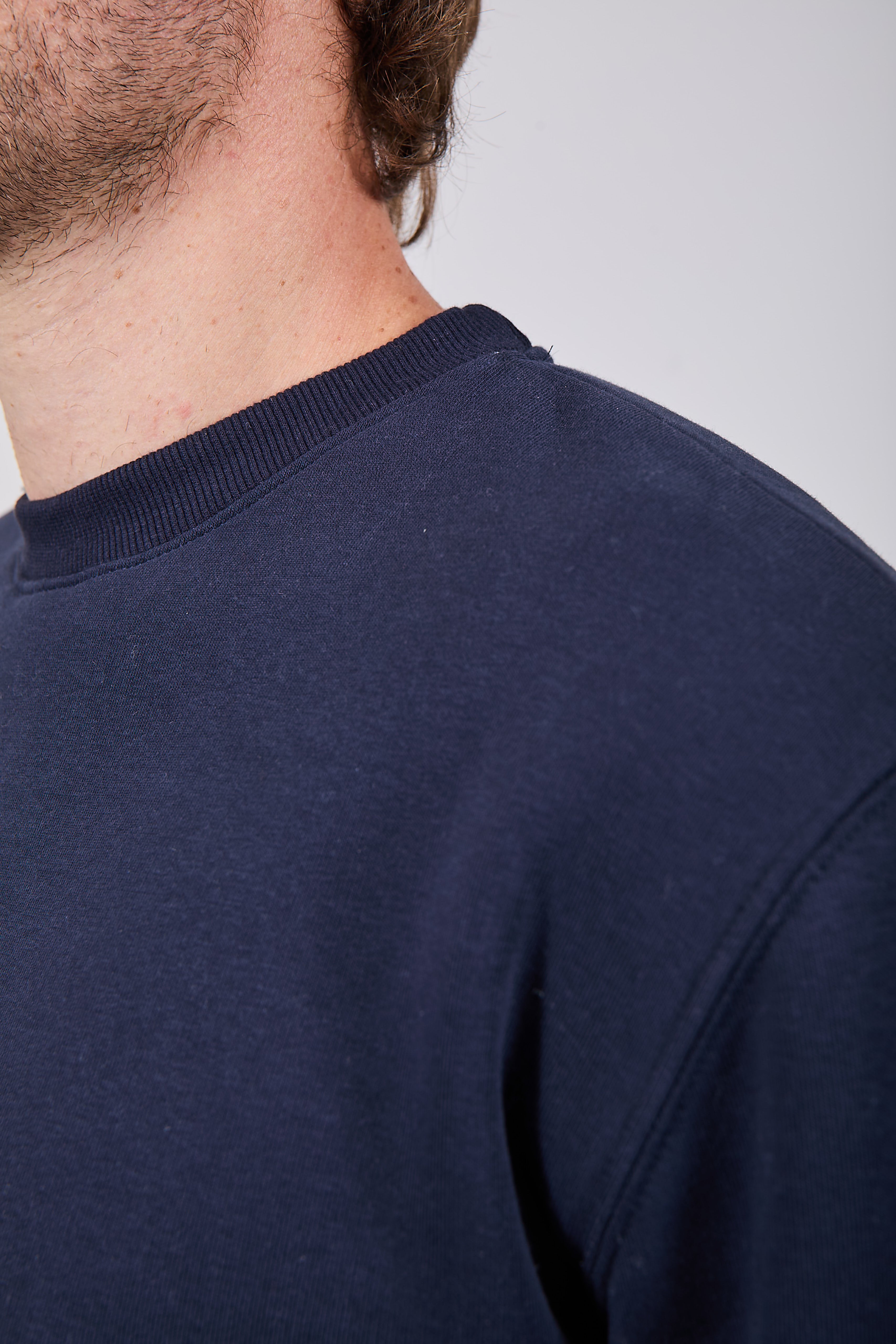 Felpa Berna Girocollo Blu 021 (12235691524436)