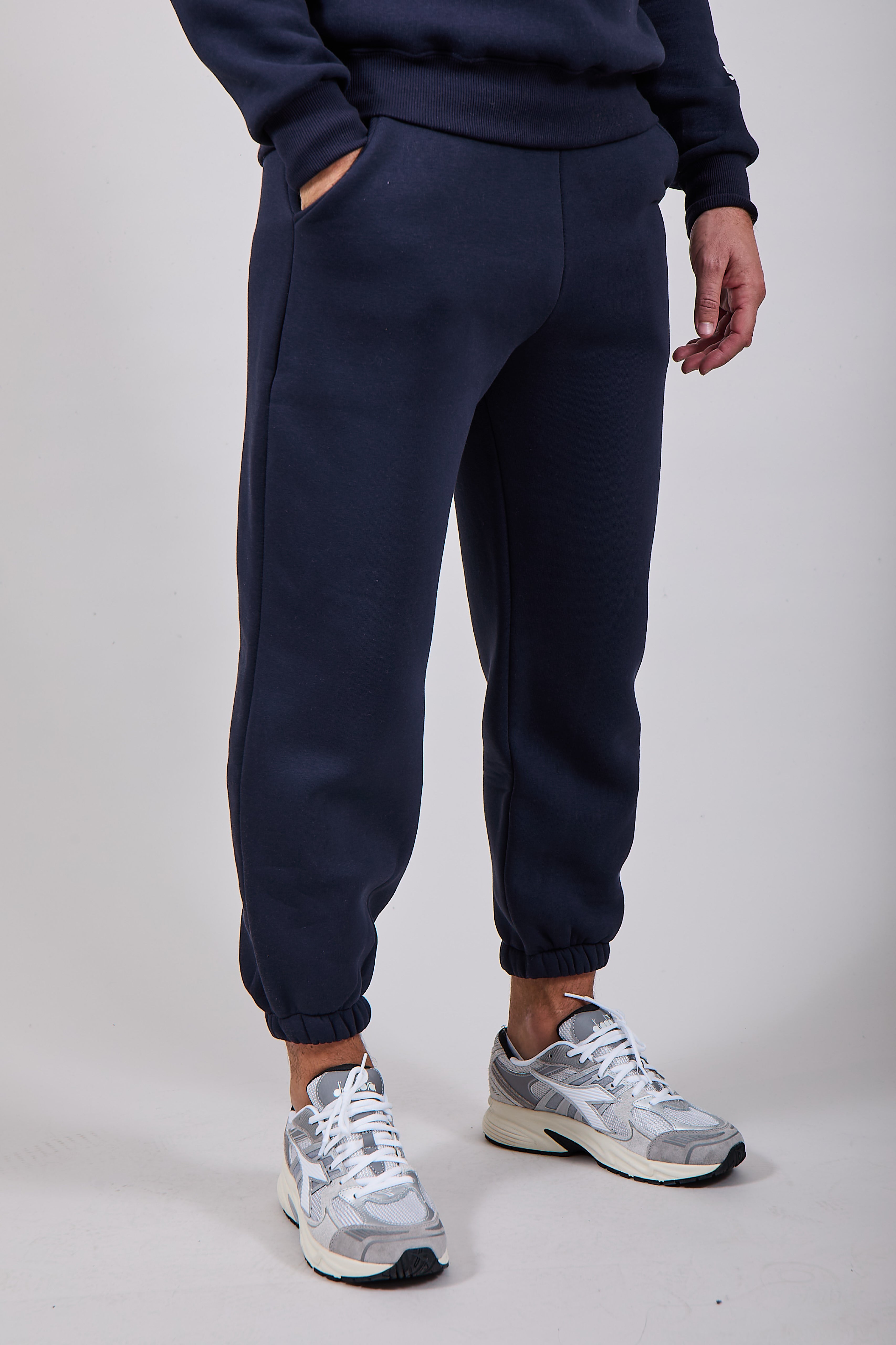 Pantalone Berna Felpa Blu 221 (12236068979028)