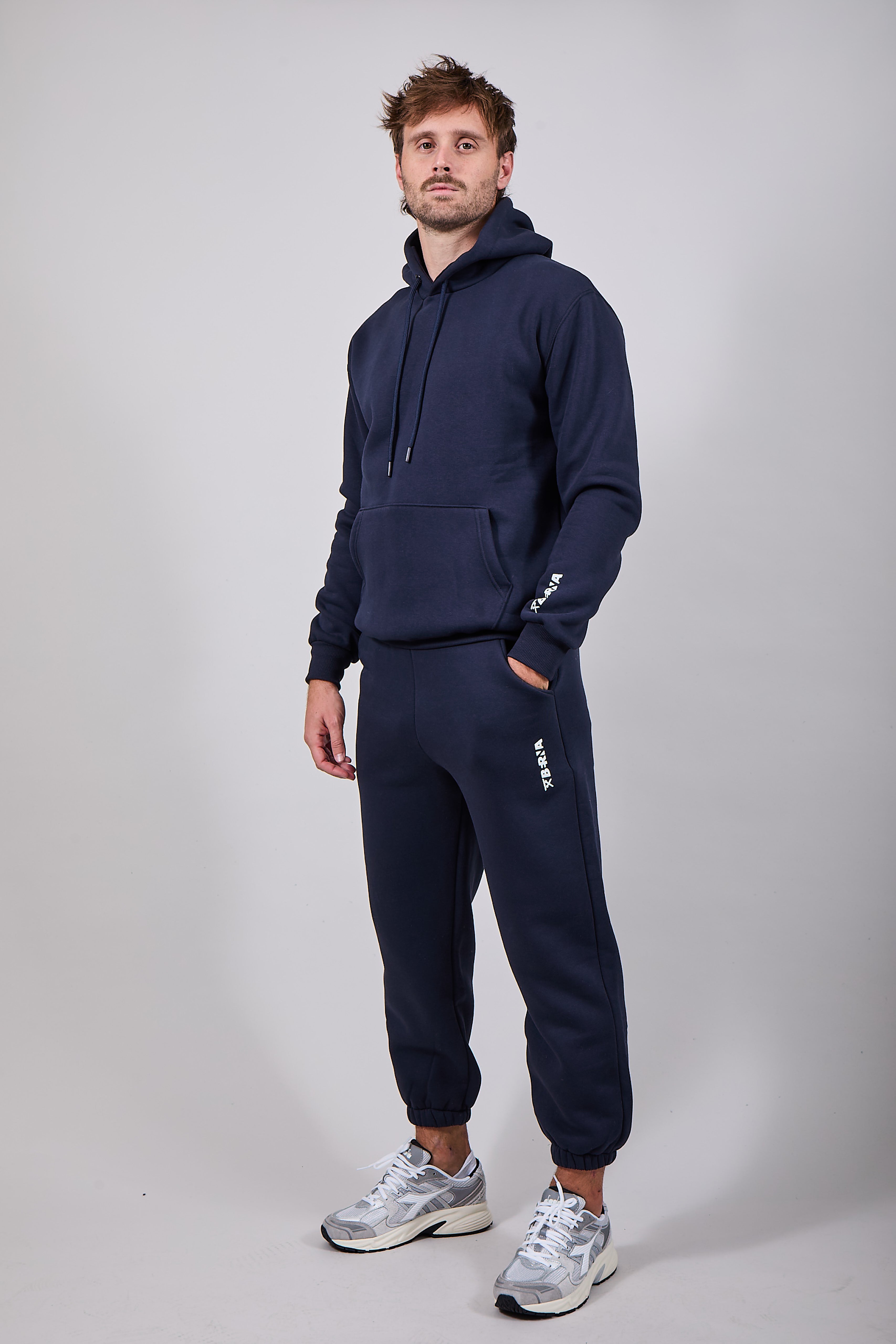 Pantalone Berna Felpa Blu 221 (12236068979028) (12235732844884)