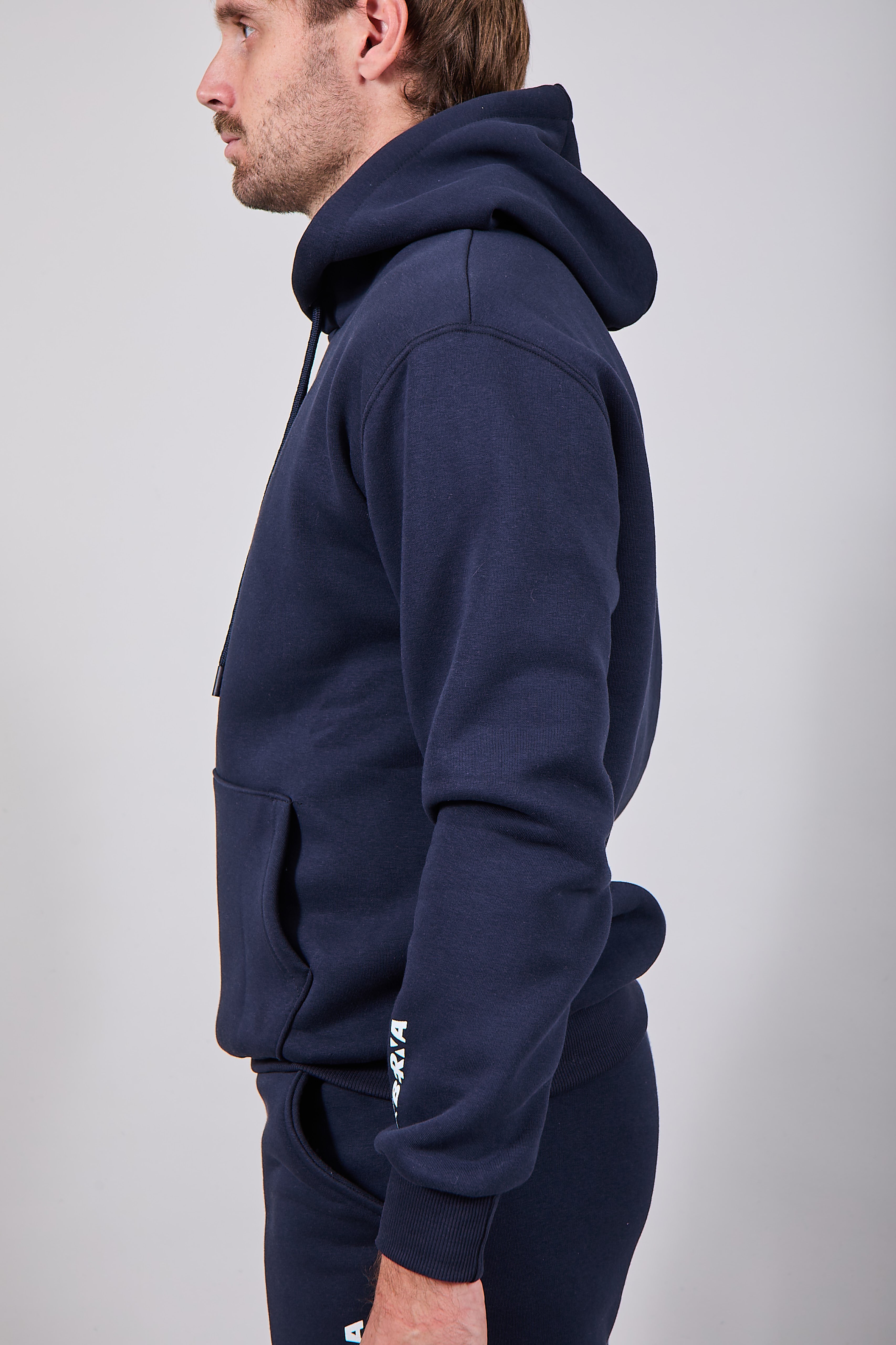 Felpa Berna Cappuccio Blu 252 (12235732844884)