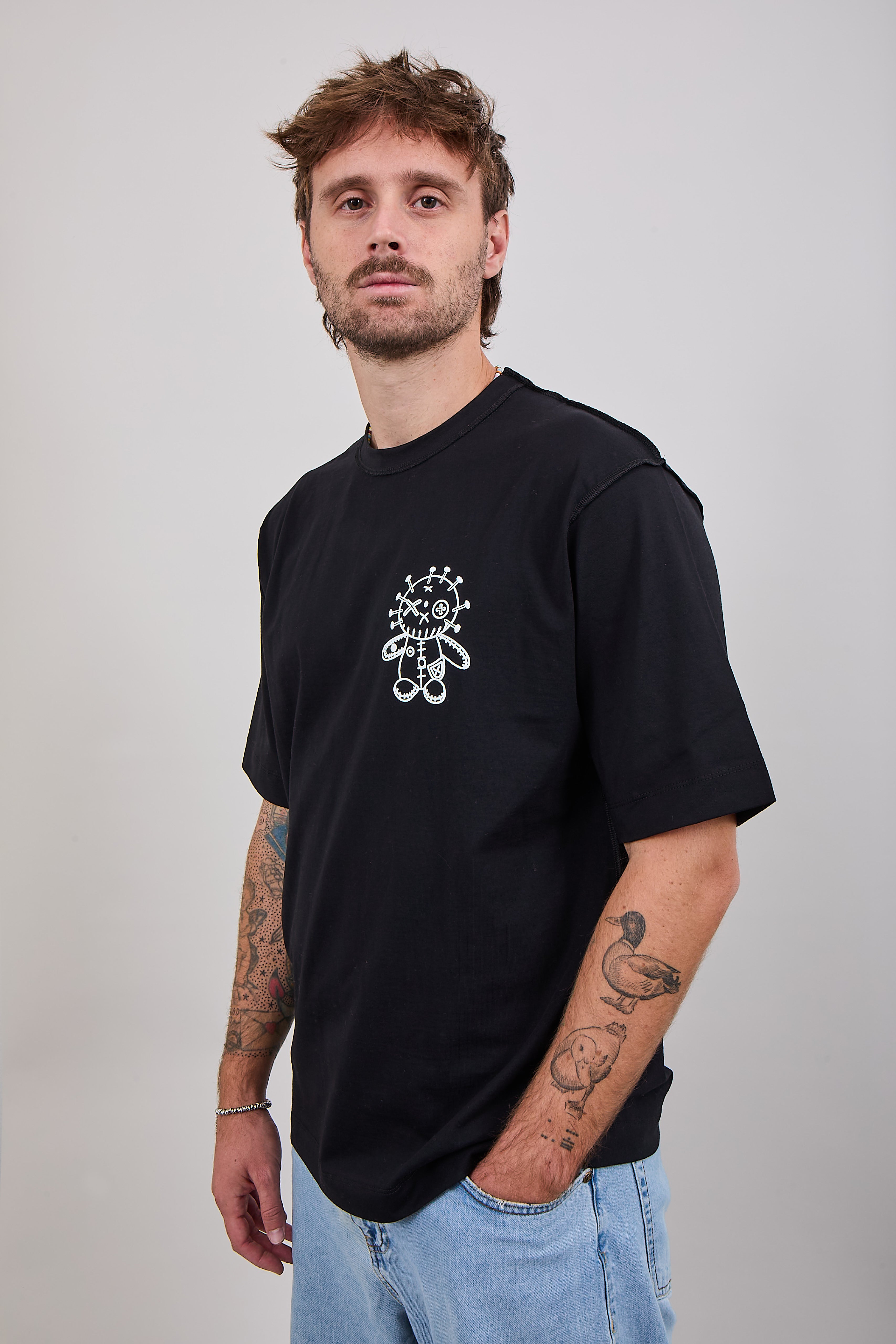 T-shirt Berna Pupazzo Nero (12300370805076)