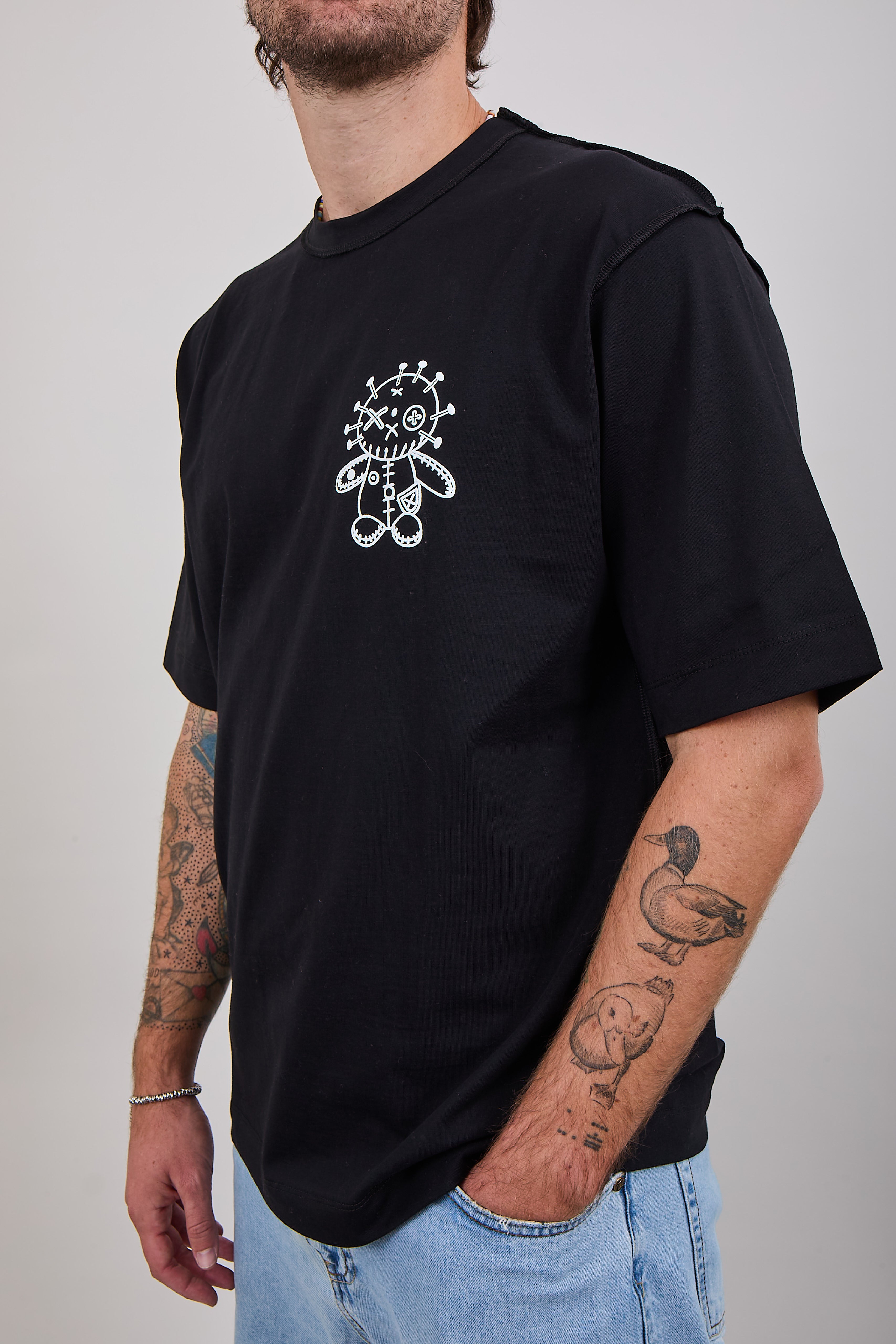 T-shirt Berna Pupazzo Nero (12300370805076)
