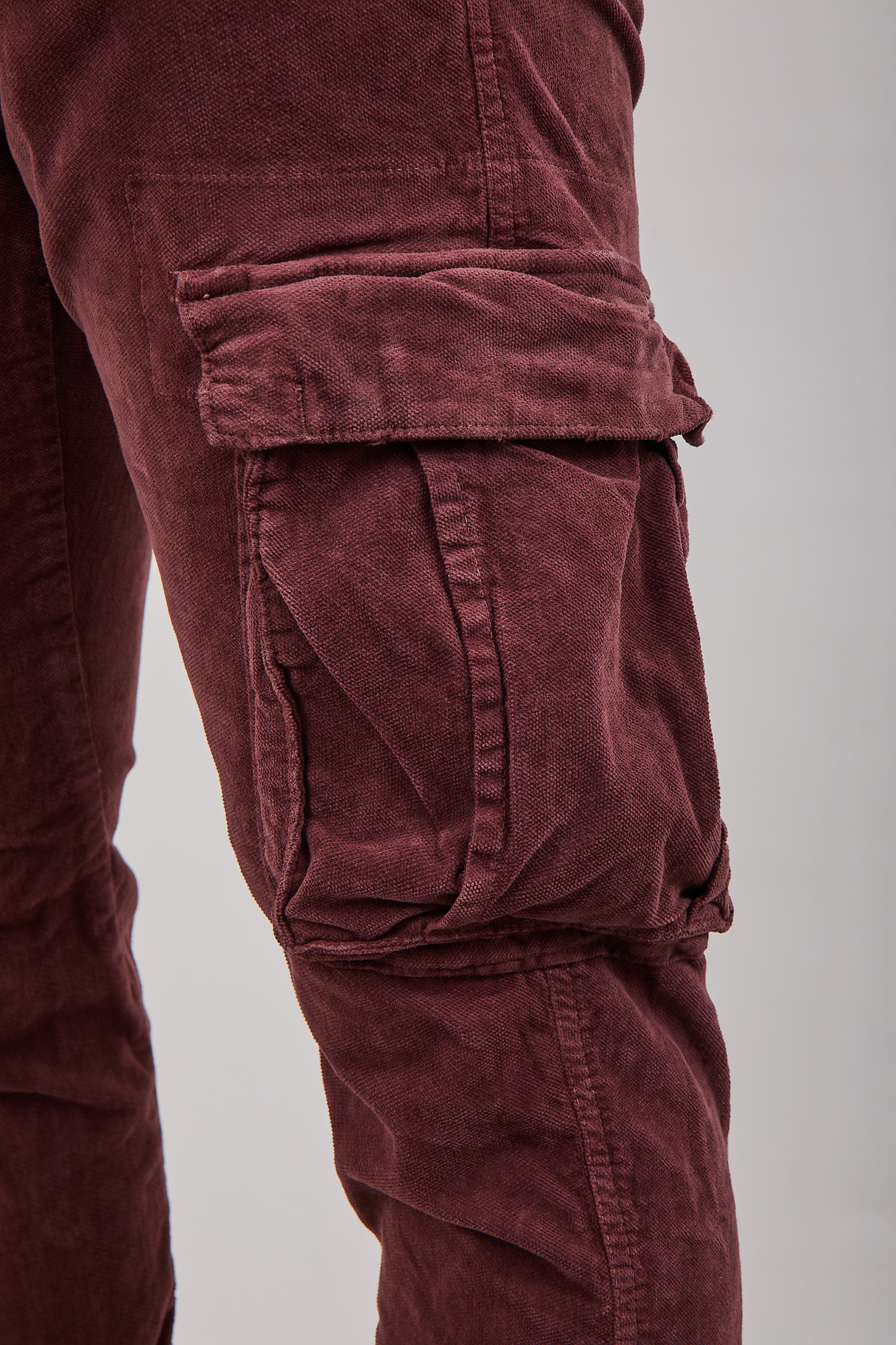Pantalone Berna Velluto Cargo Caffe 003 (12300263227732)