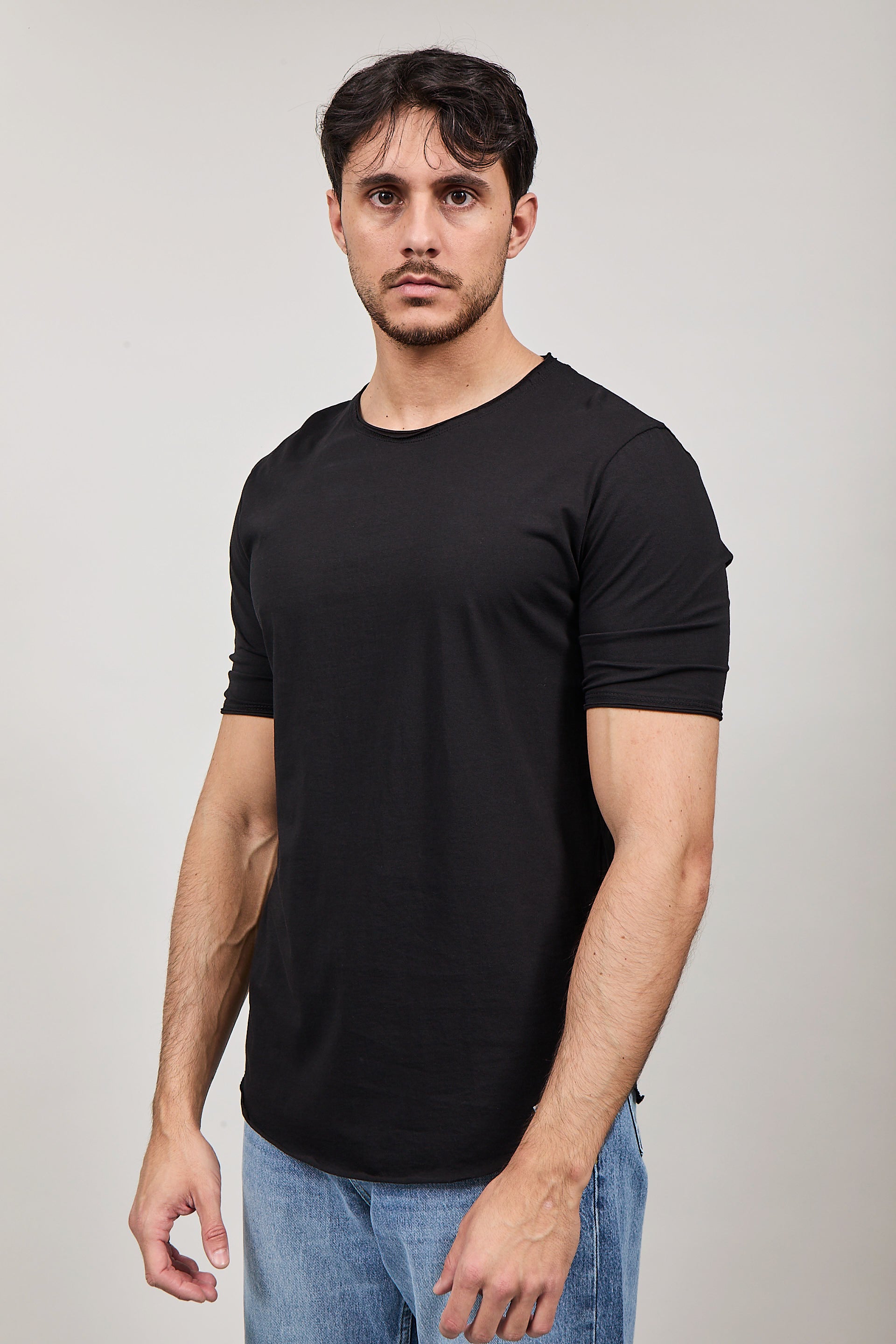 T-shirt Imperial Taglio vivo Nera